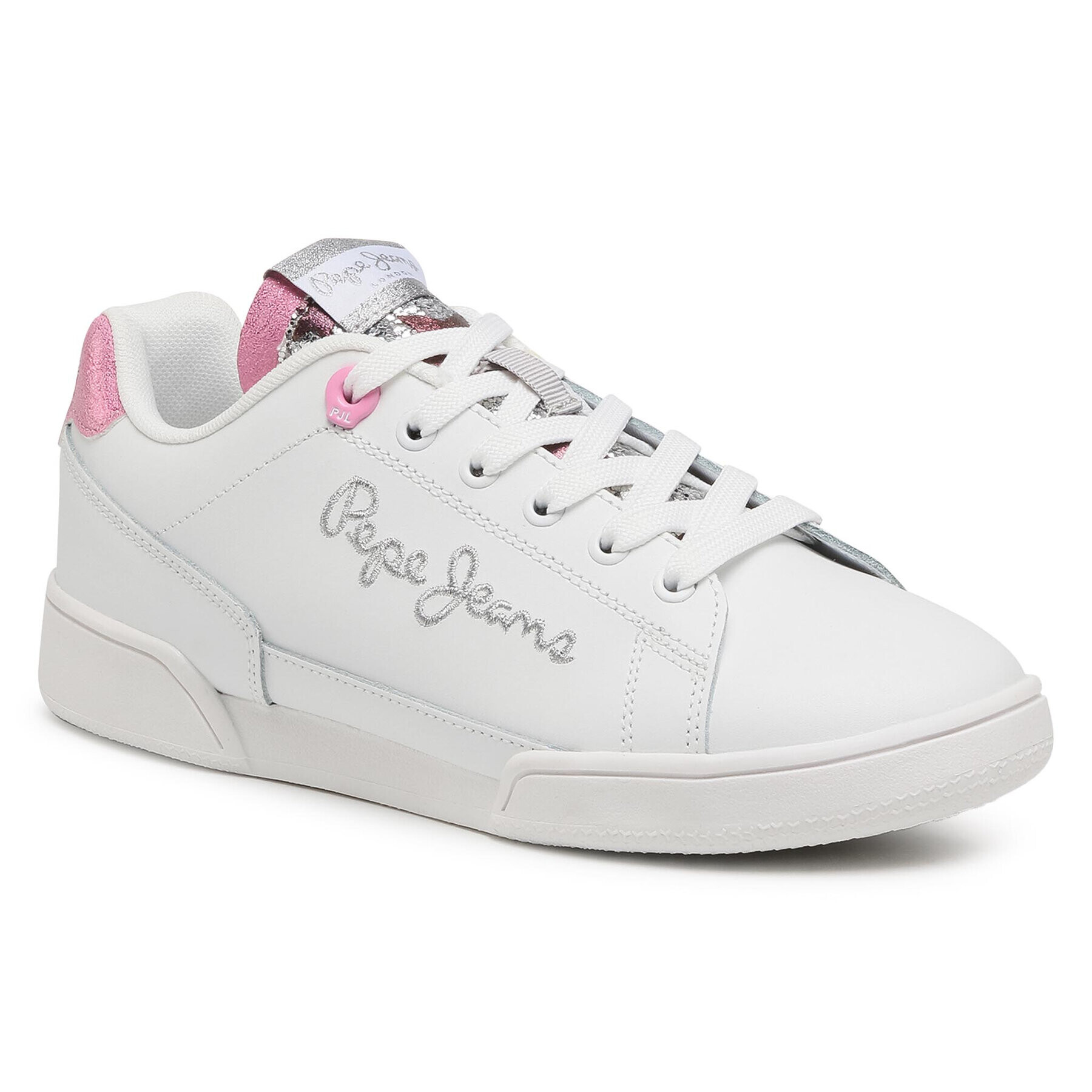 Pepe Jeans Сникърси Lambert Moon PLS31143 Бял - Pepit.bg