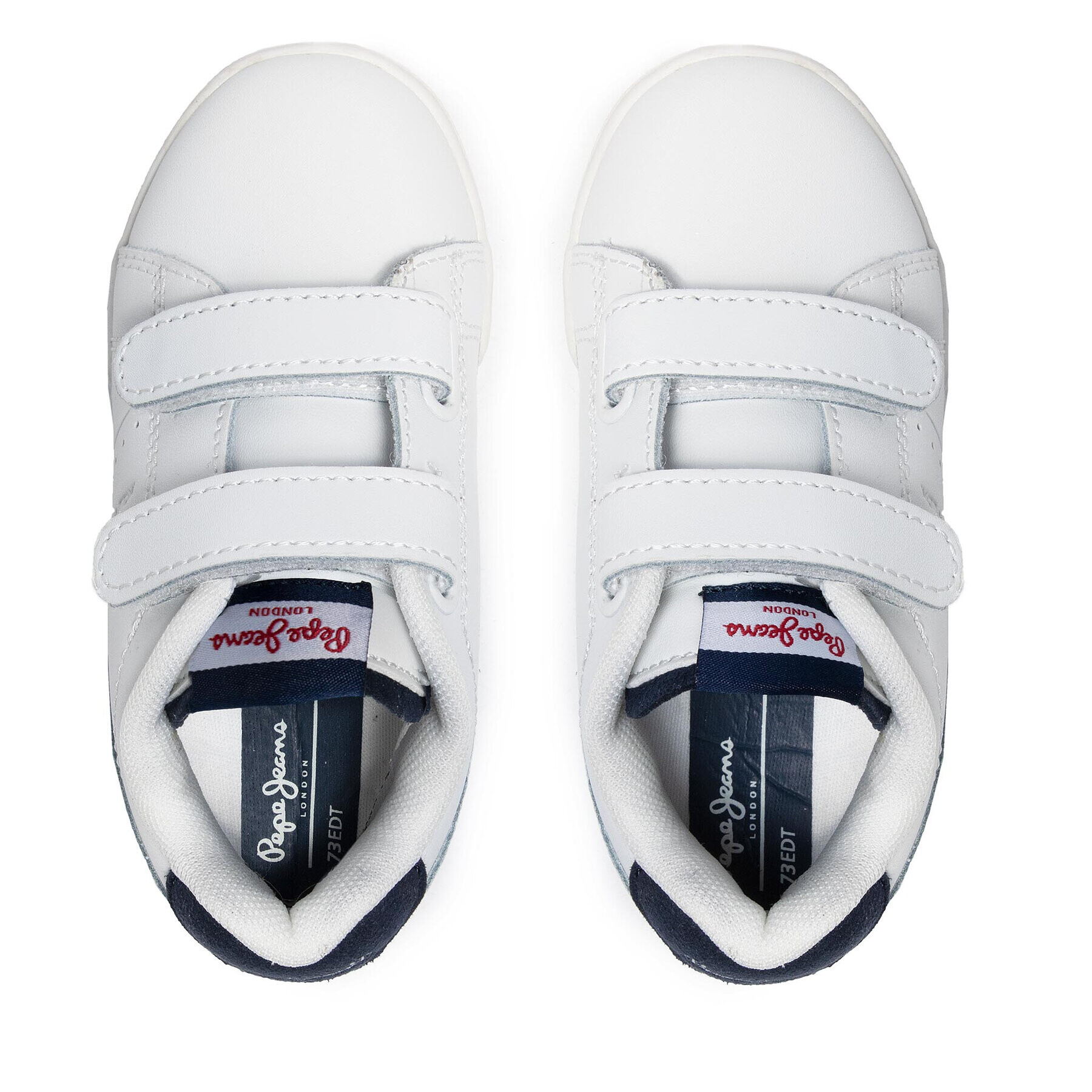 Pepe Jeans Сникърси Lambert Sport Kids PBS30502 Бял - Pepit.bg