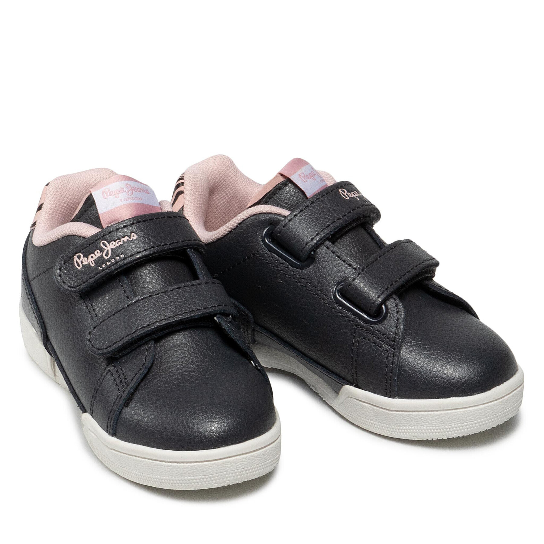 Pepe Jeans Сникърси Lambert Zebra Girls PGS30514 Сив - Pepit.bg