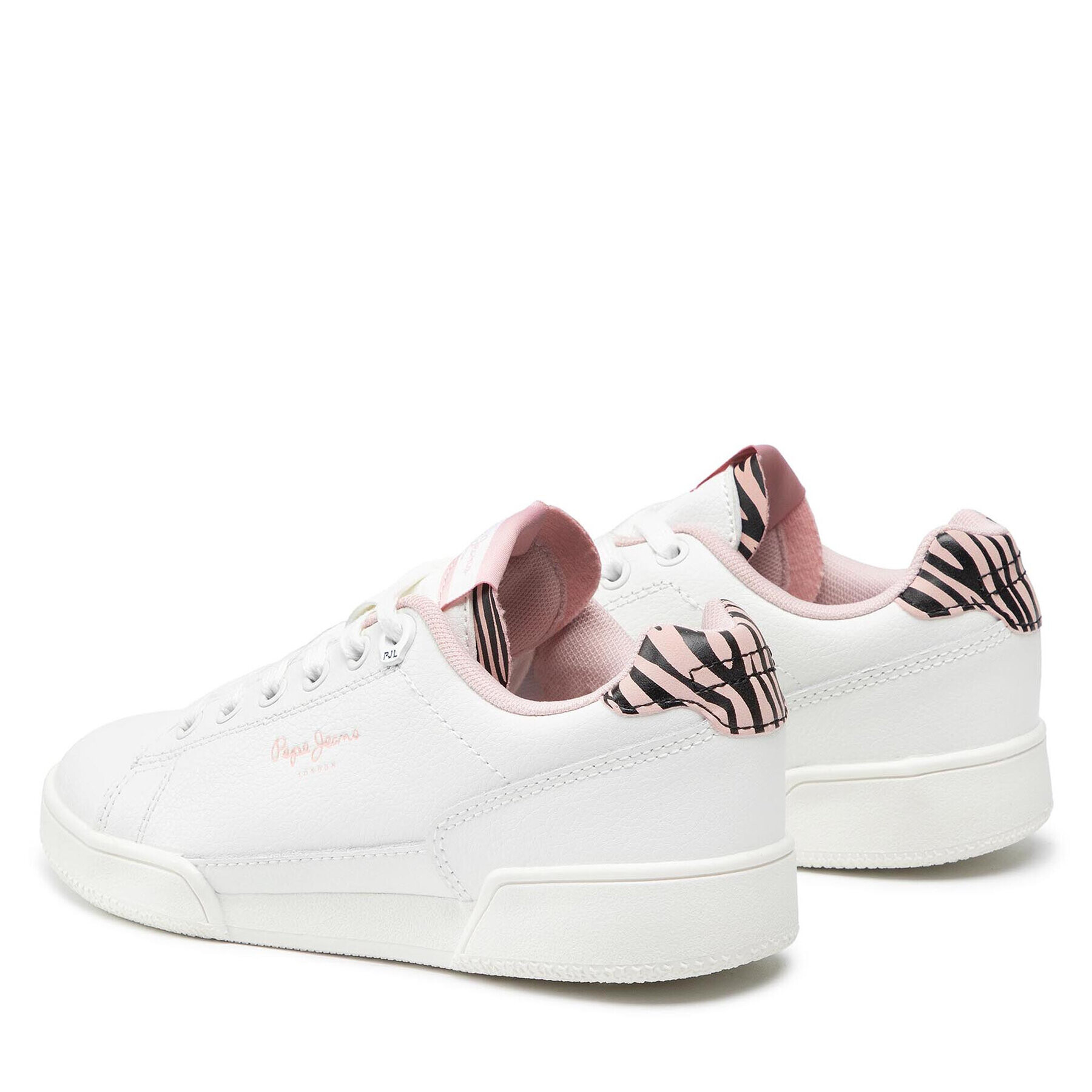 Pepe Jeans Сникърси Lambert Zebra PGS30513 Бял - Pepit.bg
