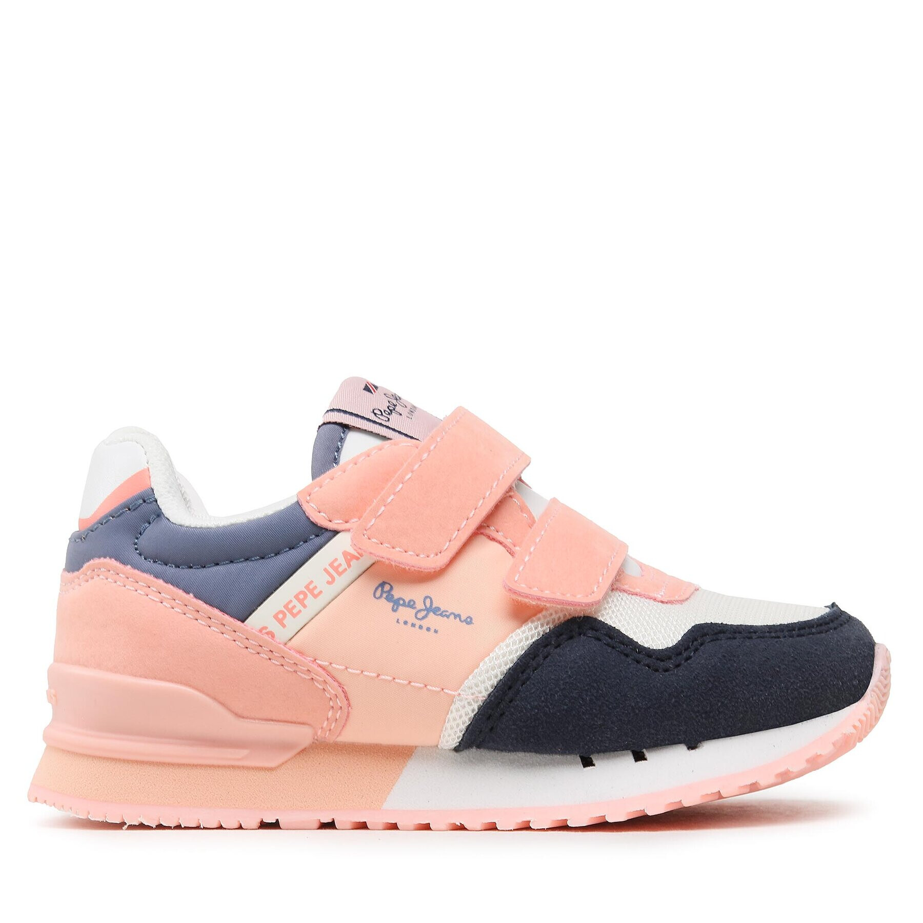 Pepe Jeans Сникърси London Basic Gk PGS30565 Розов - Pepit.bg