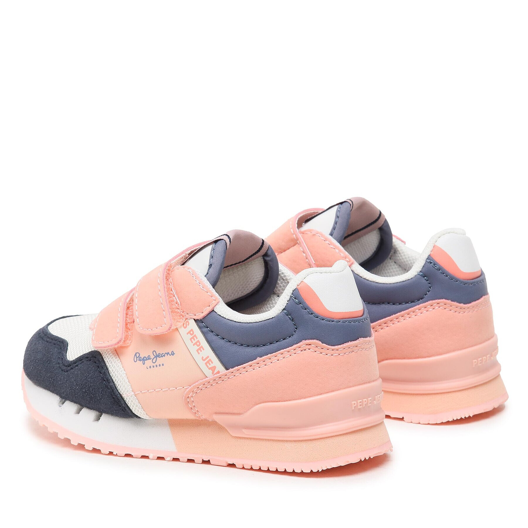 Pepe Jeans Сникърси London Basic Gk PGS30565 Розов - Pepit.bg