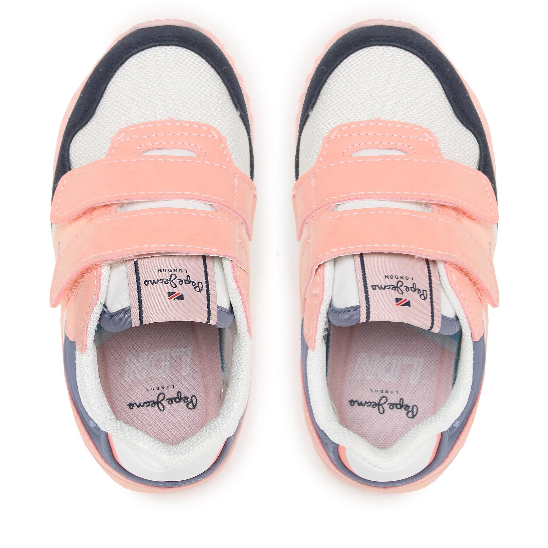 Pepe Jeans Сникърси London Basic Gk PGS30565 Розов - Pepit.bg