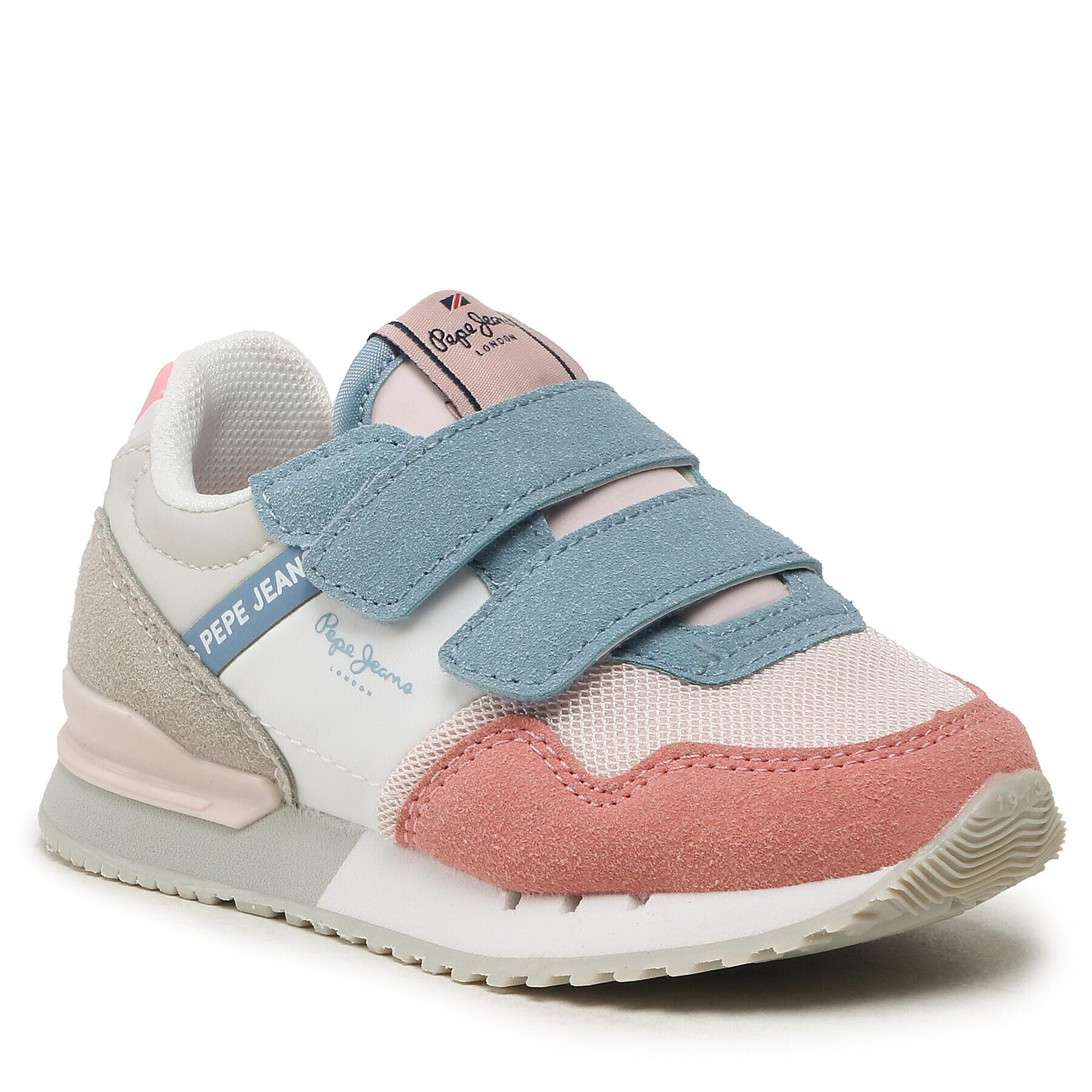 Pepe Jeans Сникърси London Basic Gk PGS30565 Син - Pepit.bg