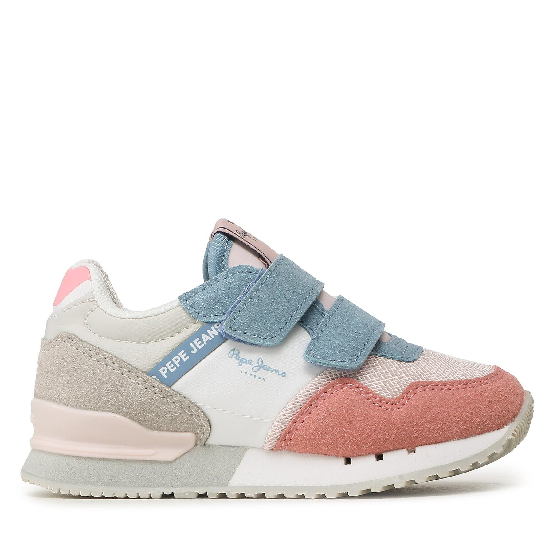Pepe Jeans Сникърси London Basic Gk PGS30565 Син - Pepit.bg