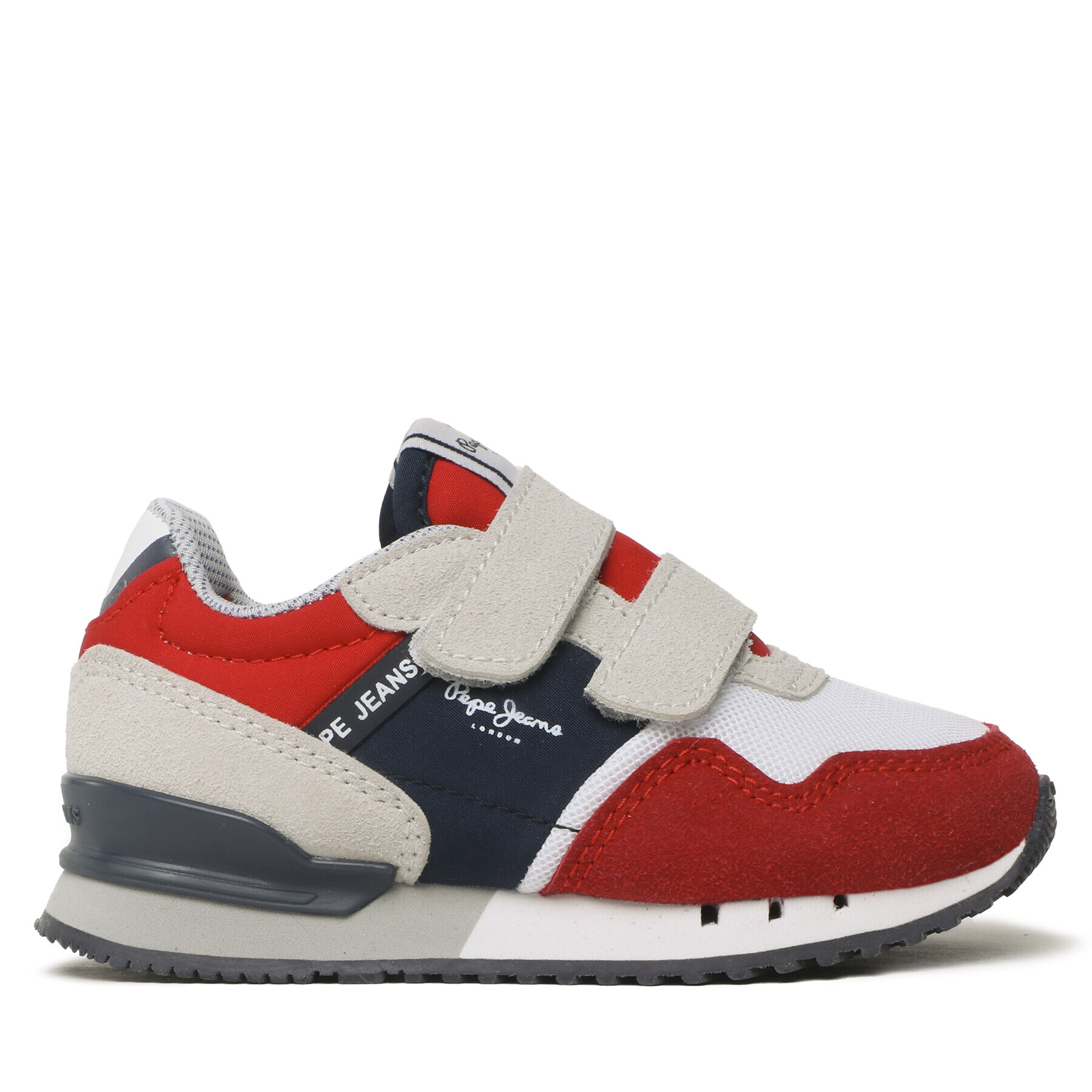 Pepe Jeans Сникърси London May Bk PBS30559 Червен - Pepit.bg