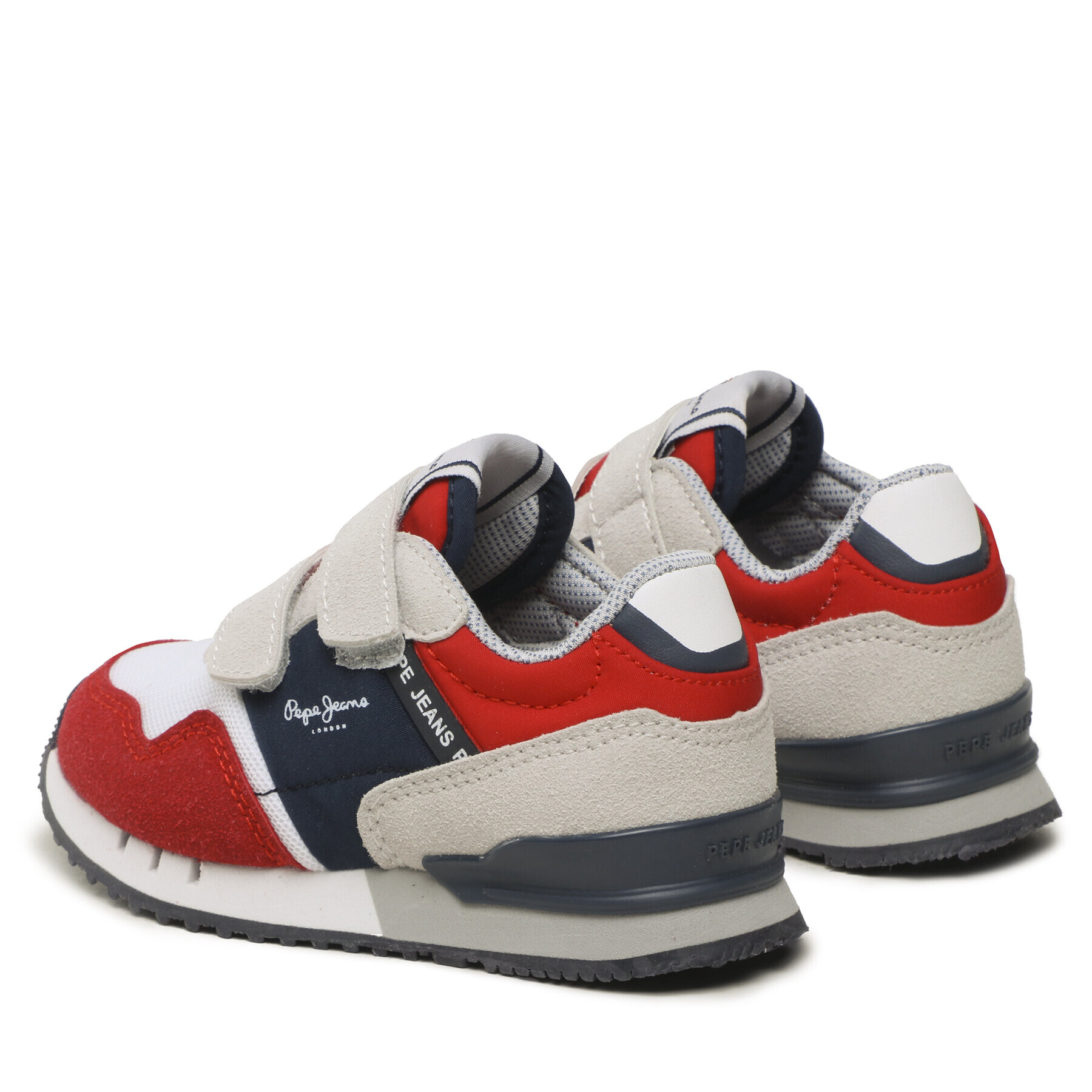 Pepe Jeans Сникърси London May Bk PBS30559 Червен - Pepit.bg
