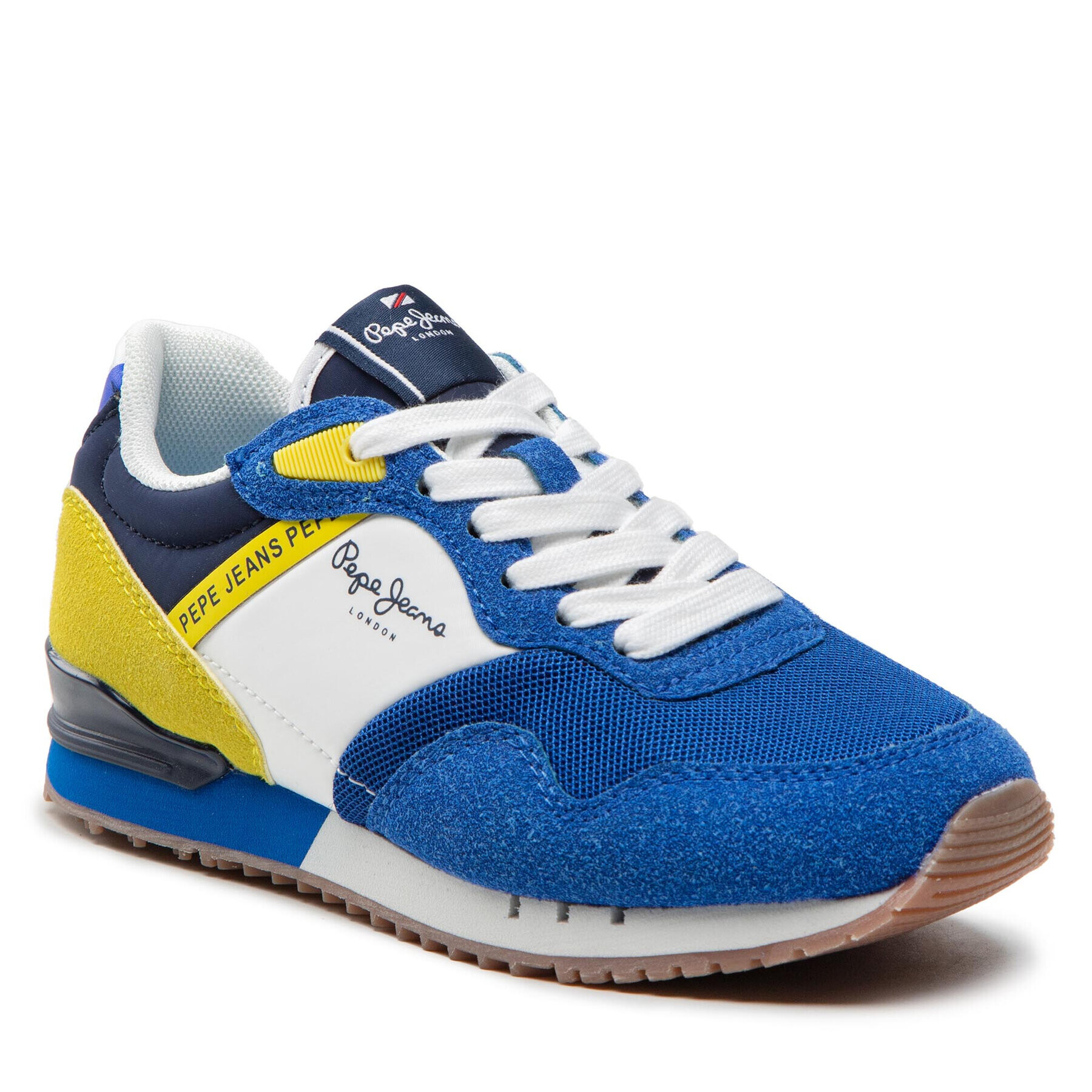Pepe Jeans Сникърси London One B PBS30522 Син - Pepit.bg