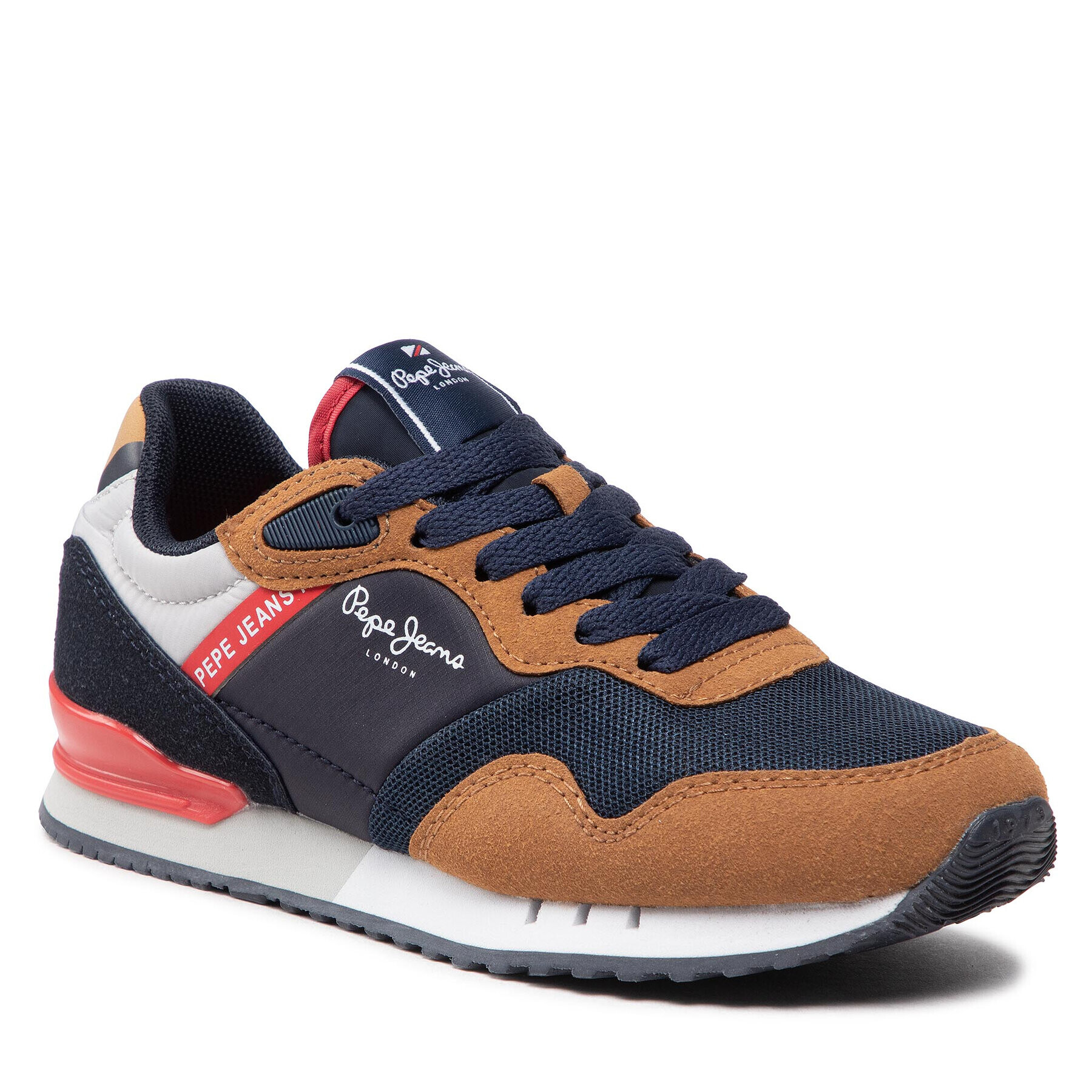Pepe Jeans Сникърси London One Basic B PBS30540 Тъмносин - Pepit.bg