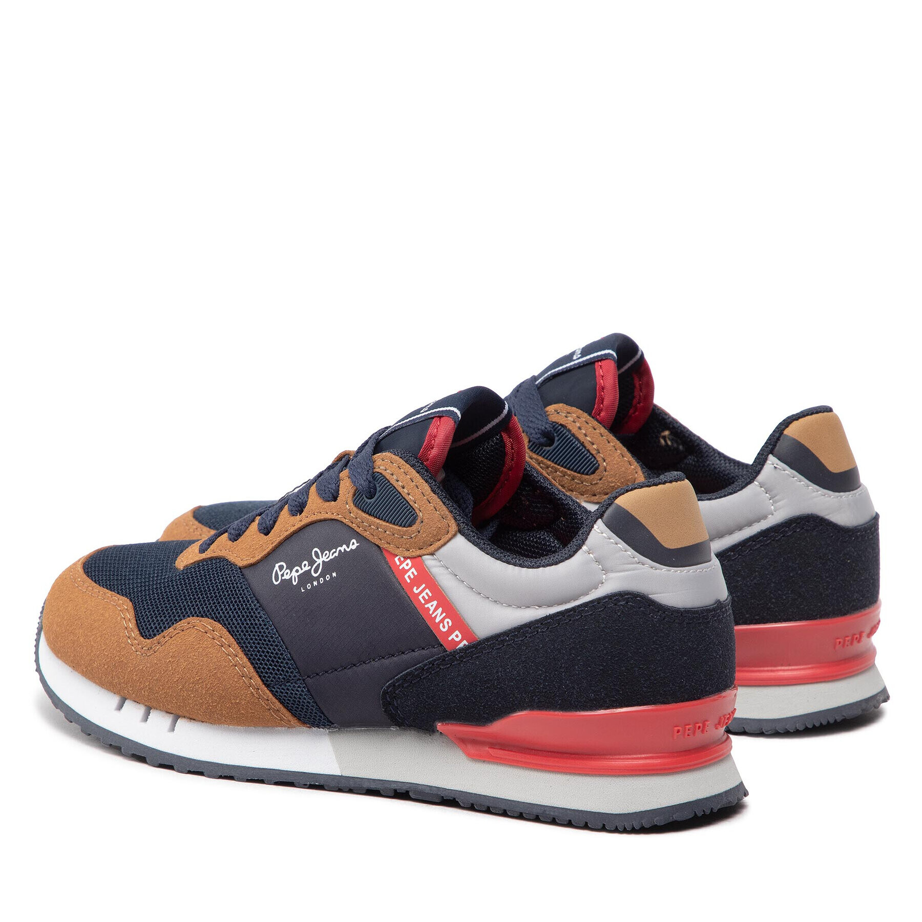 Pepe Jeans Сникърси London One Basic B PBS30540 Тъмносин - Pepit.bg