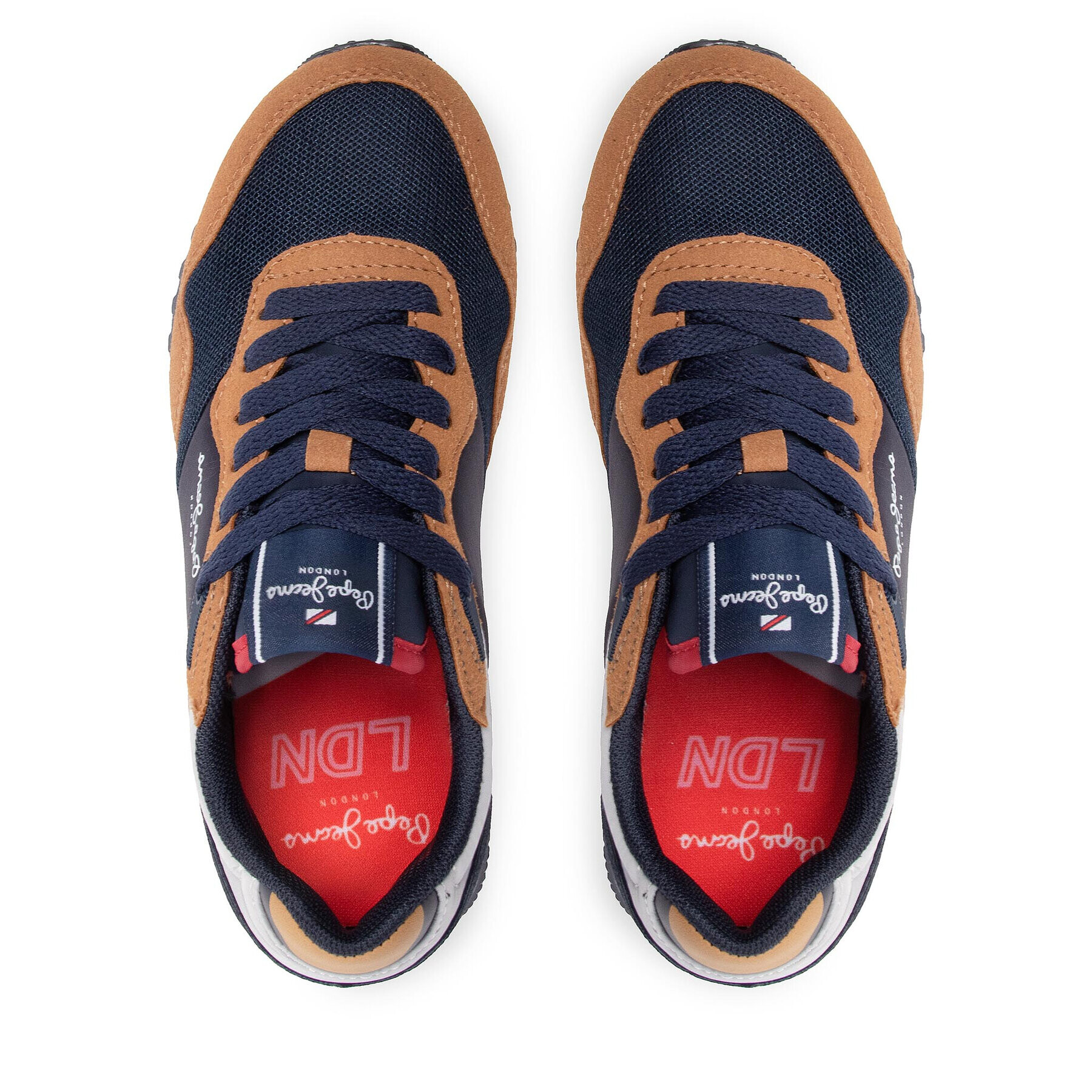 Pepe Jeans Сникърси London One Basic B PBS30540 Тъмносин - Pepit.bg