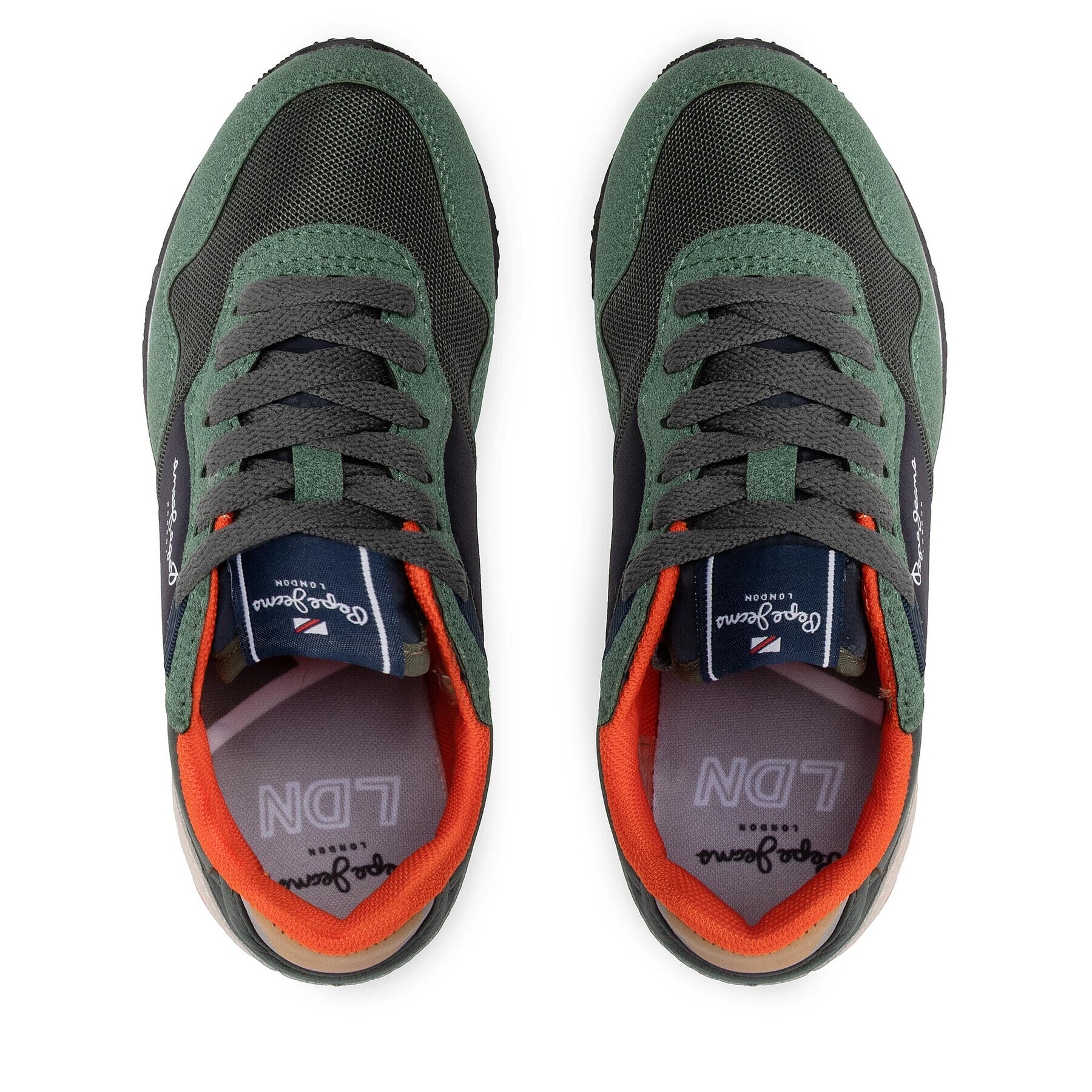 Pepe Jeans Сникърси London One Basic B PBS30540 Зелен - Pepit.bg