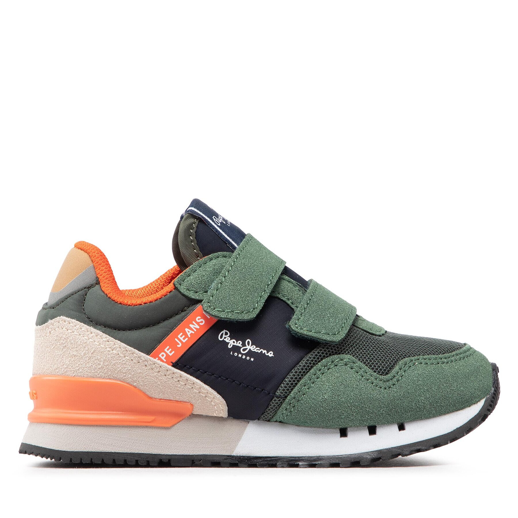 Pepe Jeans Сникърси London One Basic Bk PBS30541 Зелен - Pepit.bg