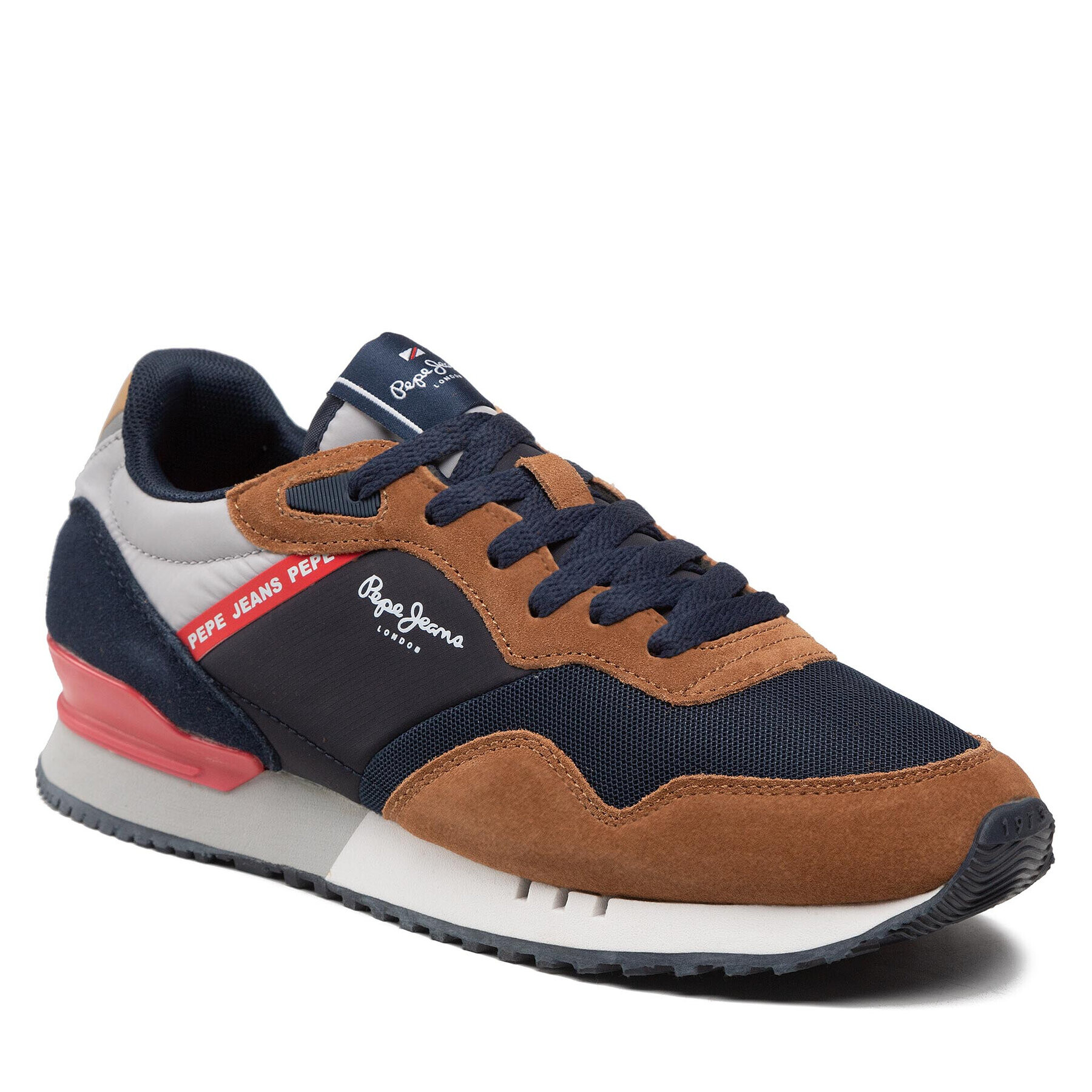 Pepe Jeans Сникърси London One Basic PMS30871 Тъмносин - Pepit.bg