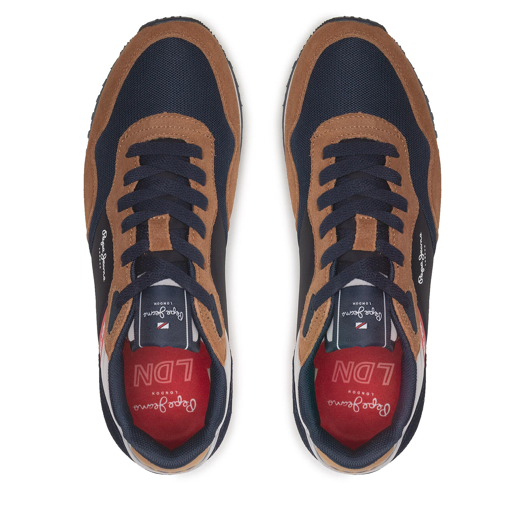 Pepe Jeans Сникърси London One Basic PMS30871 Тъмносин - Pepit.bg
