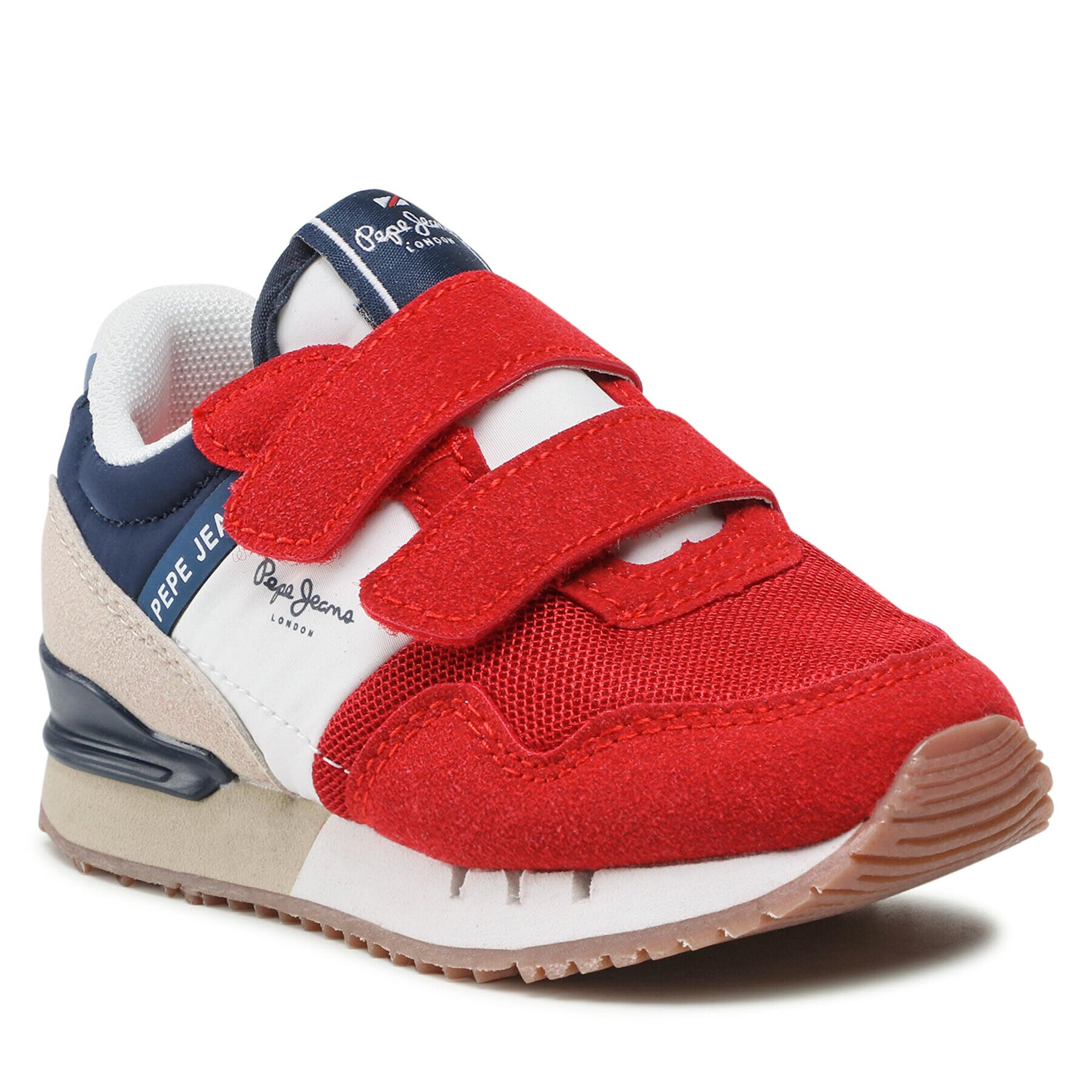 Pepe Jeans Сникърси London One Bk PBS30523 Червен - Pepit.bg