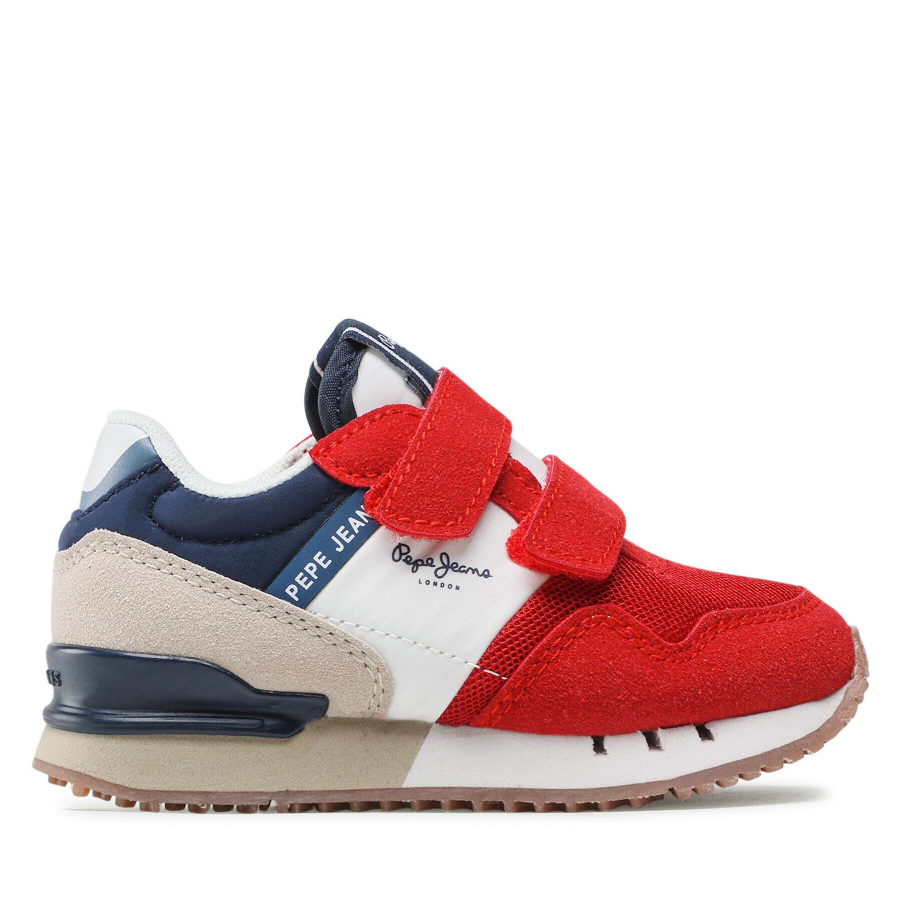 Pepe Jeans Сникърси London One Bk PBS30523 Червен - Pepit.bg