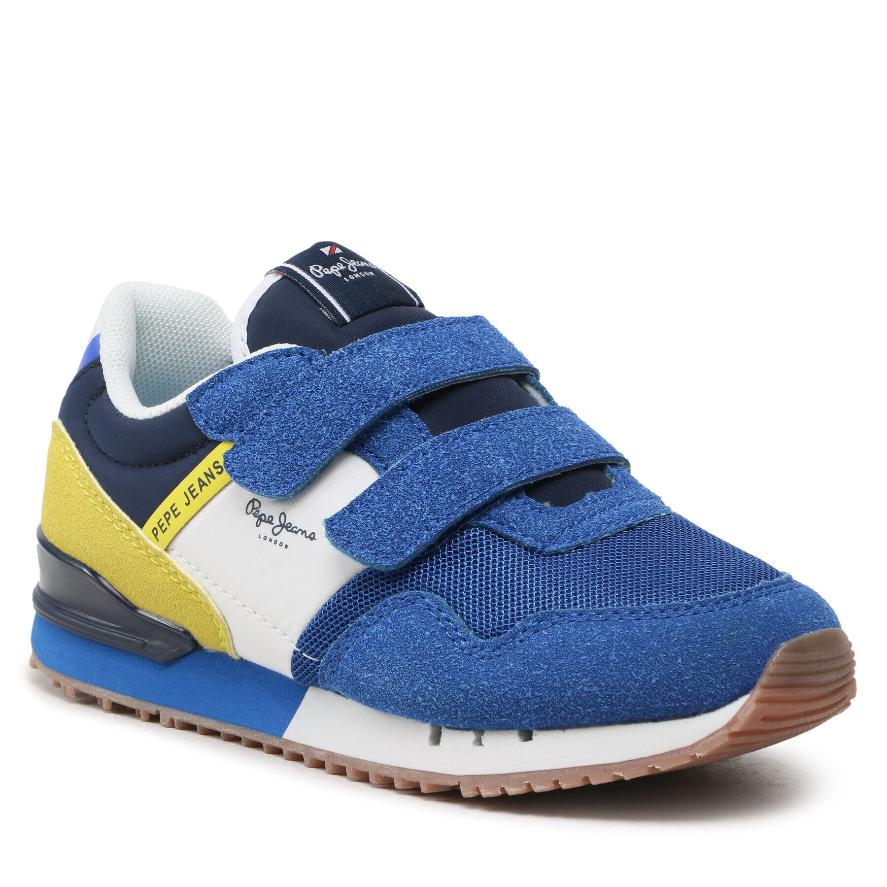 Pepe Jeans Сникърси London One Bk PBS30523 Син - Pepit.bg