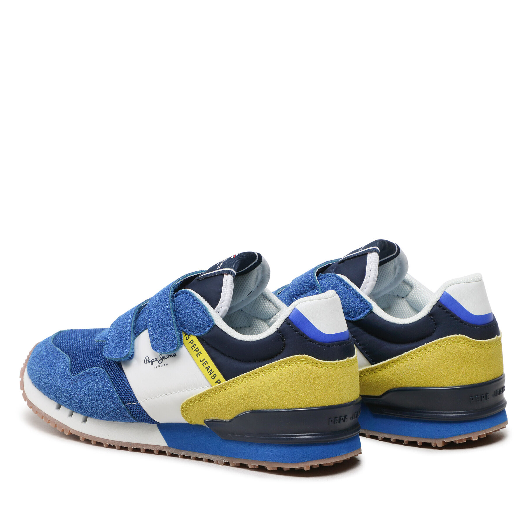 Pepe Jeans Сникърси London One Bk PBS30523 Син - Pepit.bg
