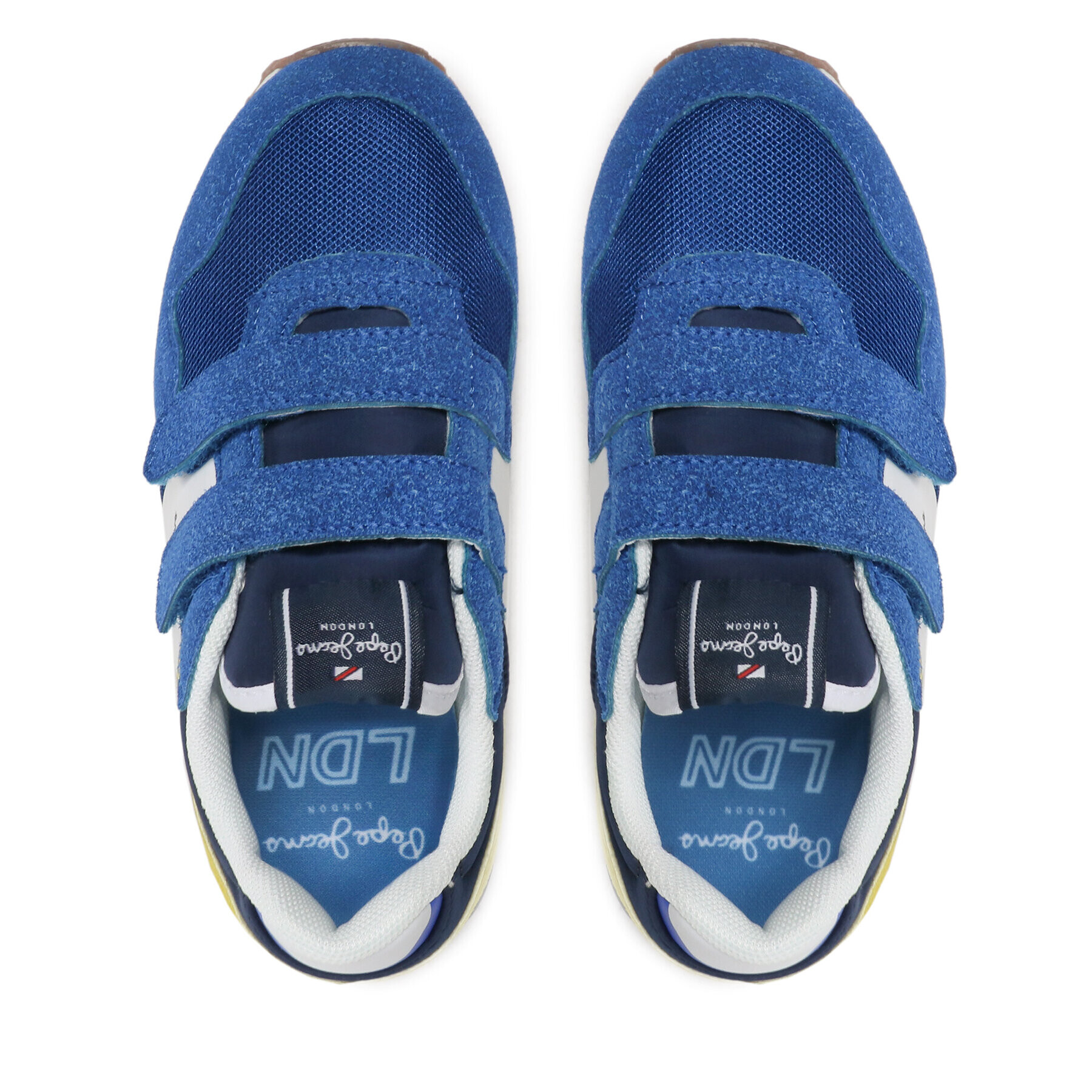 Pepe Jeans Сникърси London One Bk PBS30523 Син - Pepit.bg