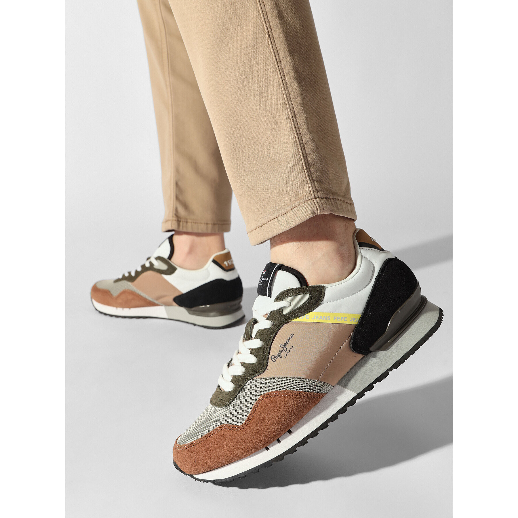 Pepe Jeans Сникърси London One Bright M PMS30933 Цветен - Pepit.bg