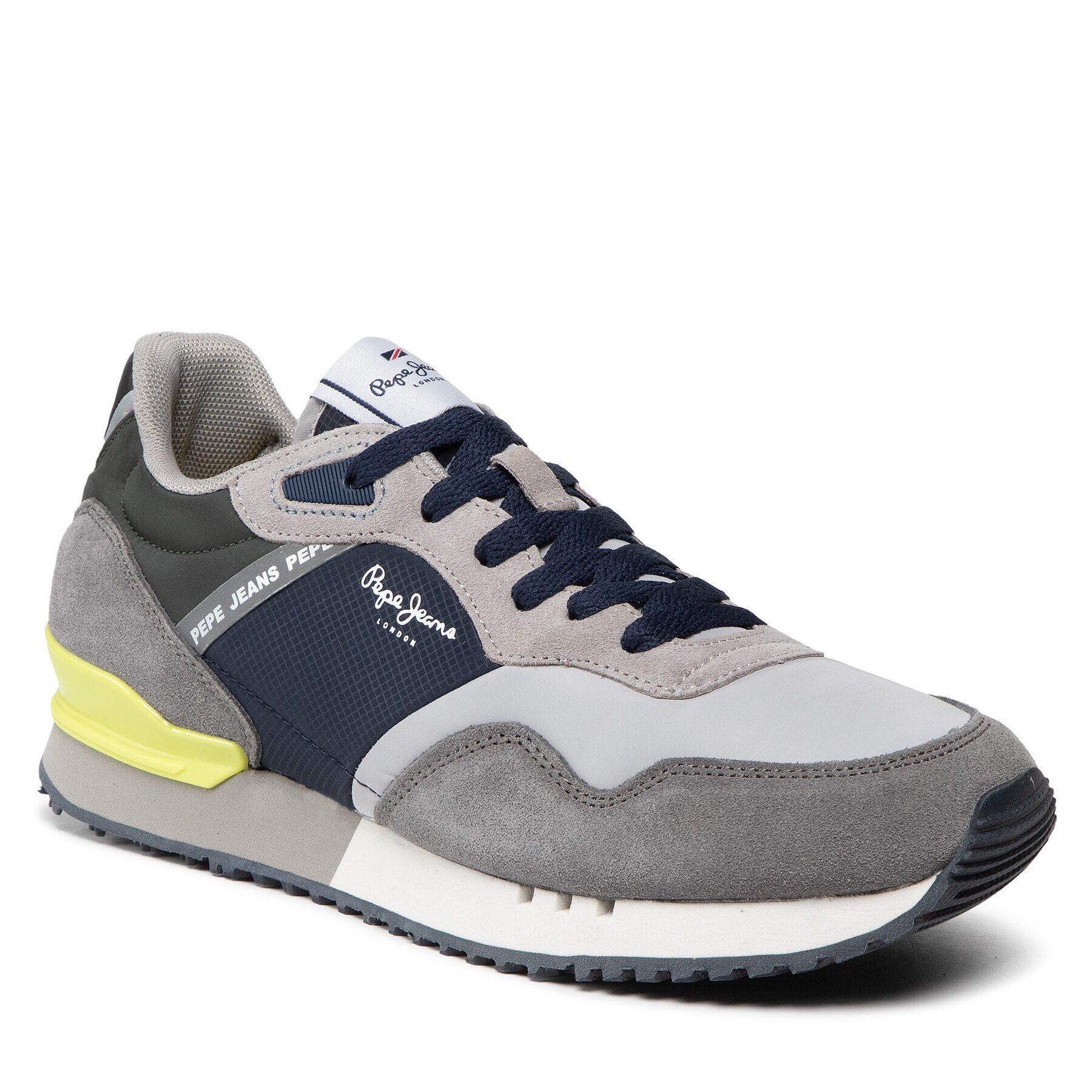 Pepe Jeans Сникърси London One Edt M PMS30823 Сив - Pepit.bg