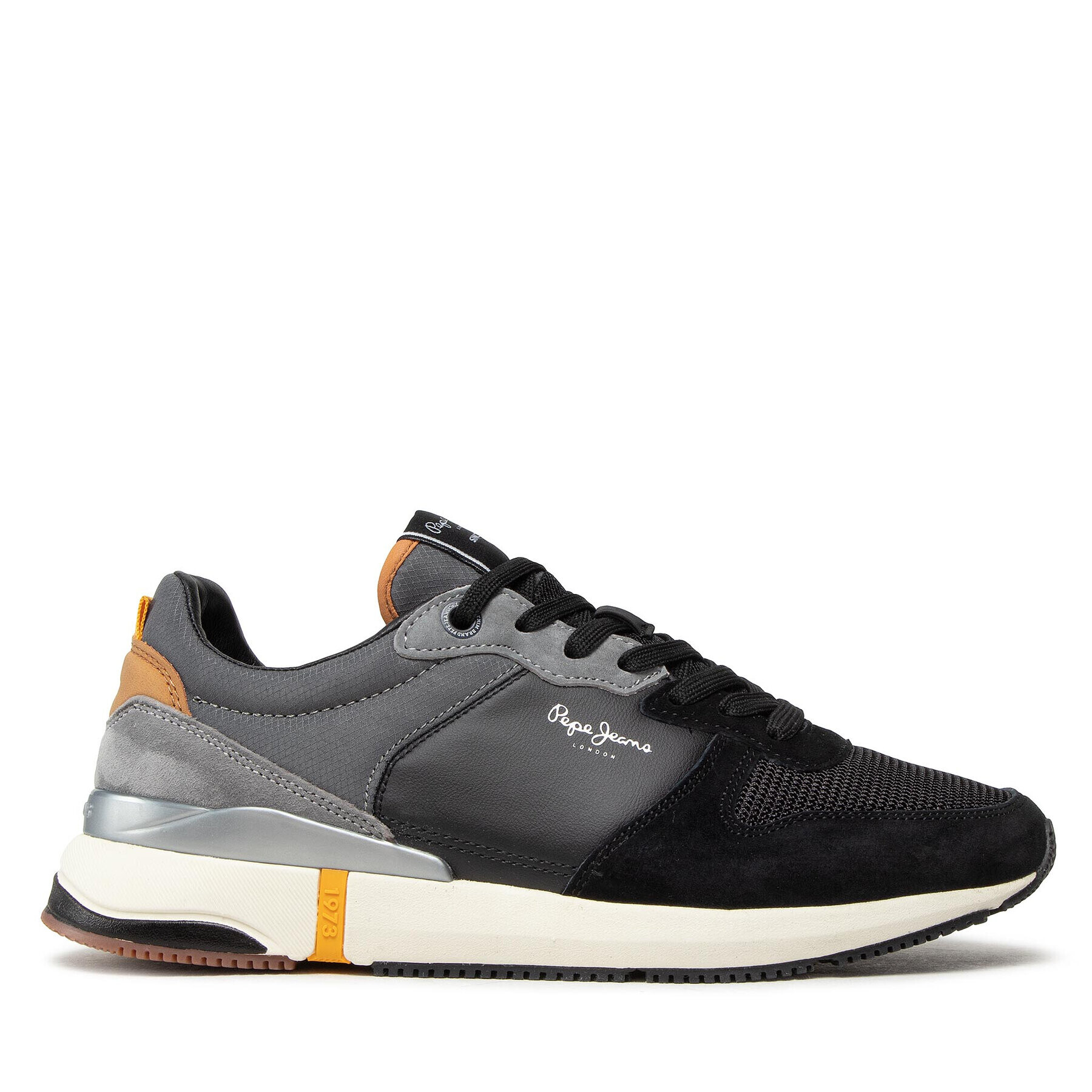 Pepe Jeans Сникърси London Pro Basic 22 PMS30864 Черен - Pepit.bg