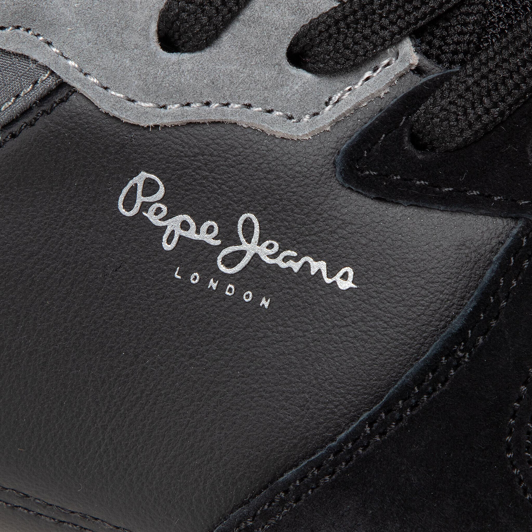 Pepe Jeans Сникърси London Pro Basic 22 PMS30864 Черен - Pepit.bg