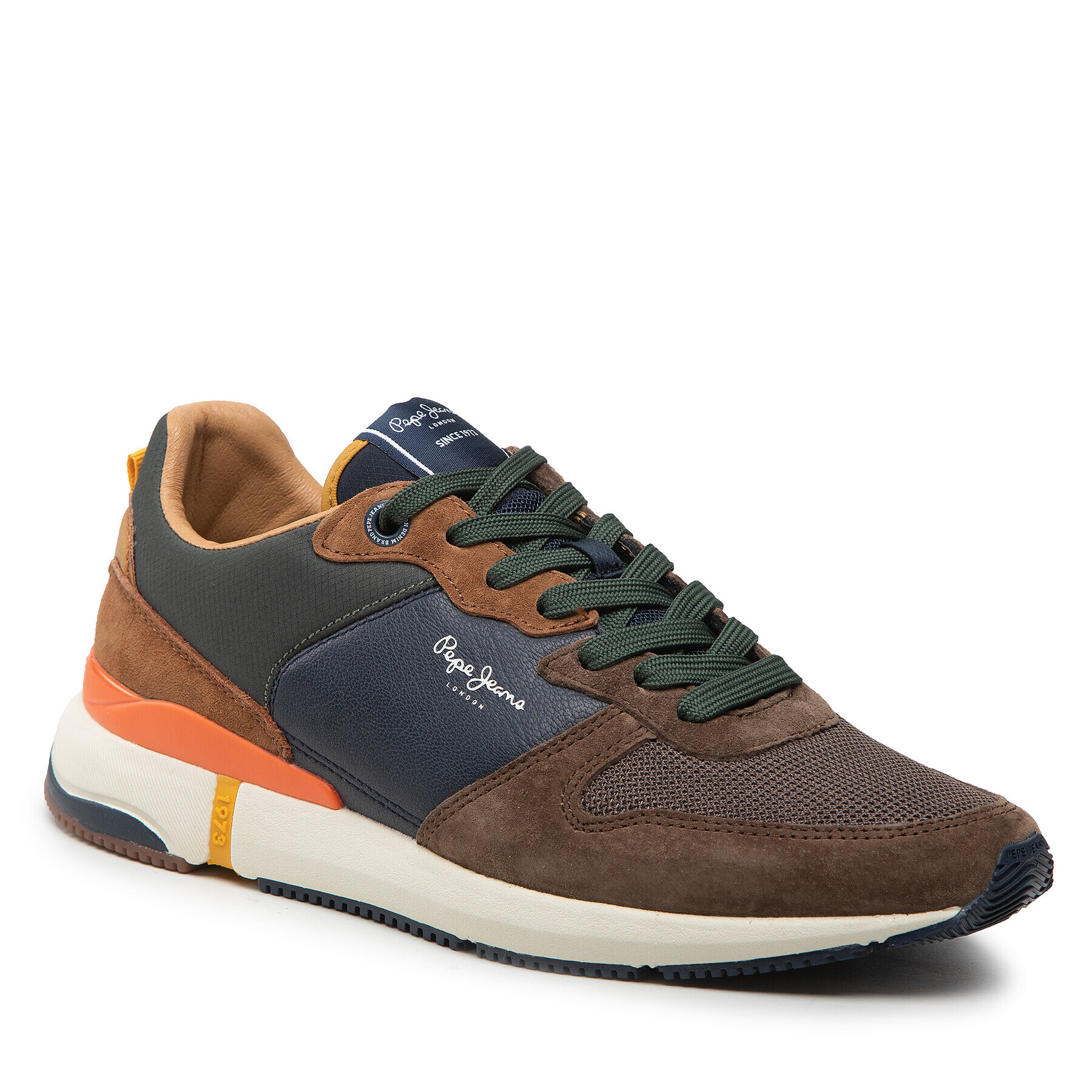 Pepe Jeans Сникърси London Pro Basic 22 PMS30864 Кафяв - Pepit.bg