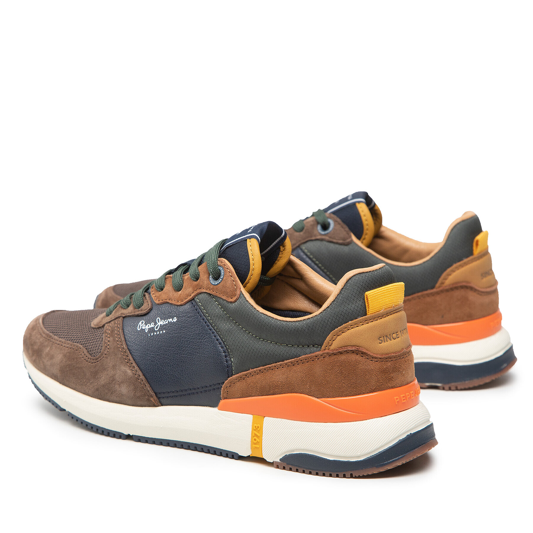 Pepe Jeans Сникърси London Pro Basic 22 PMS30864 Кафяв - Pepit.bg