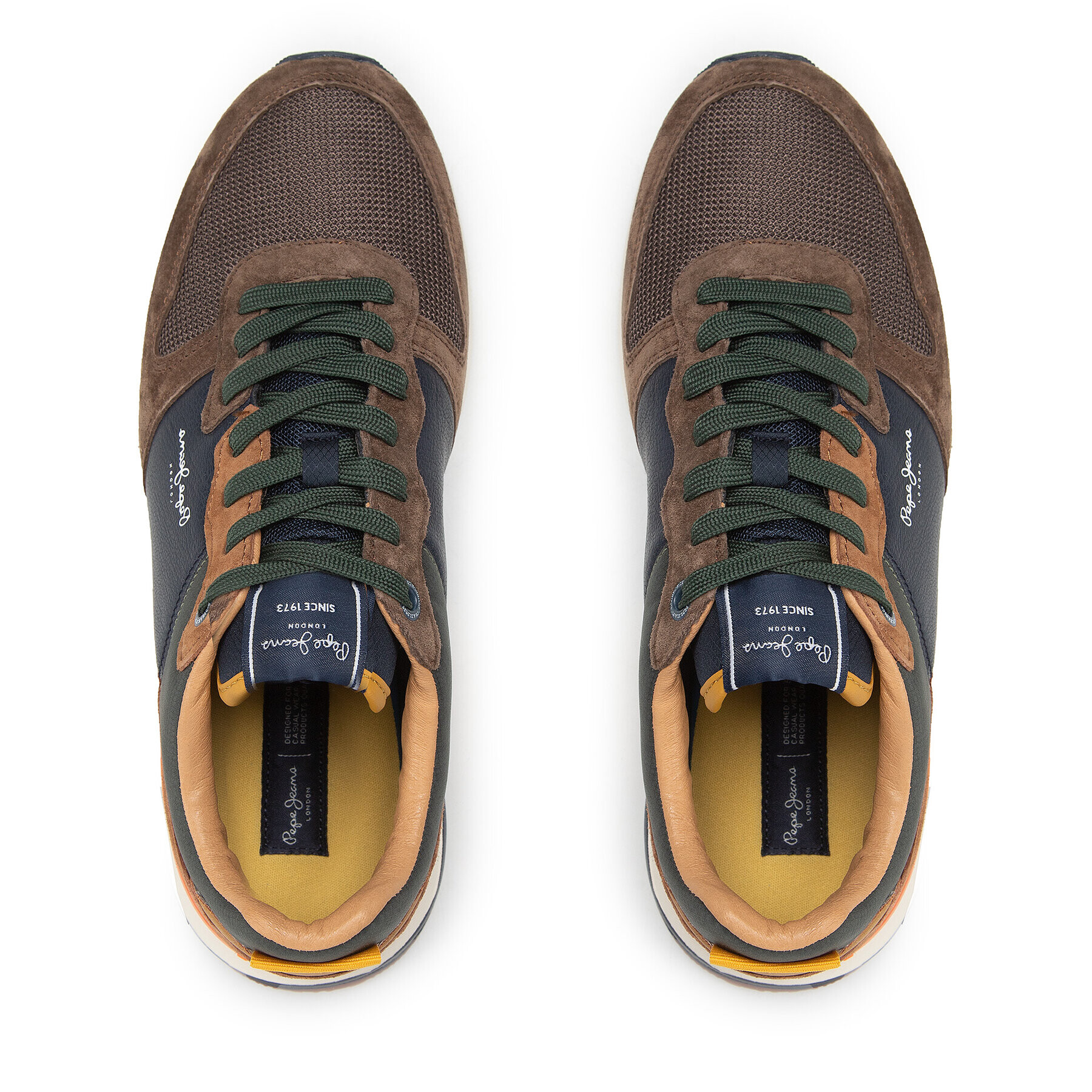 Pepe Jeans Сникърси London Pro Basic 22 PMS30864 Кафяв - Pepit.bg