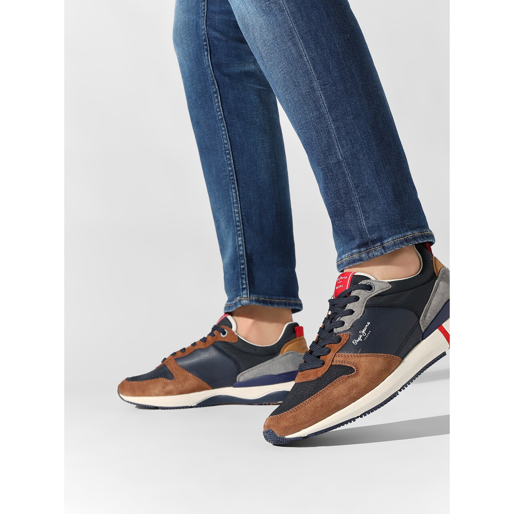 Pepe Jeans Сникърси London Pro Basic 22 PMS30864 Тъмносин - Pepit.bg