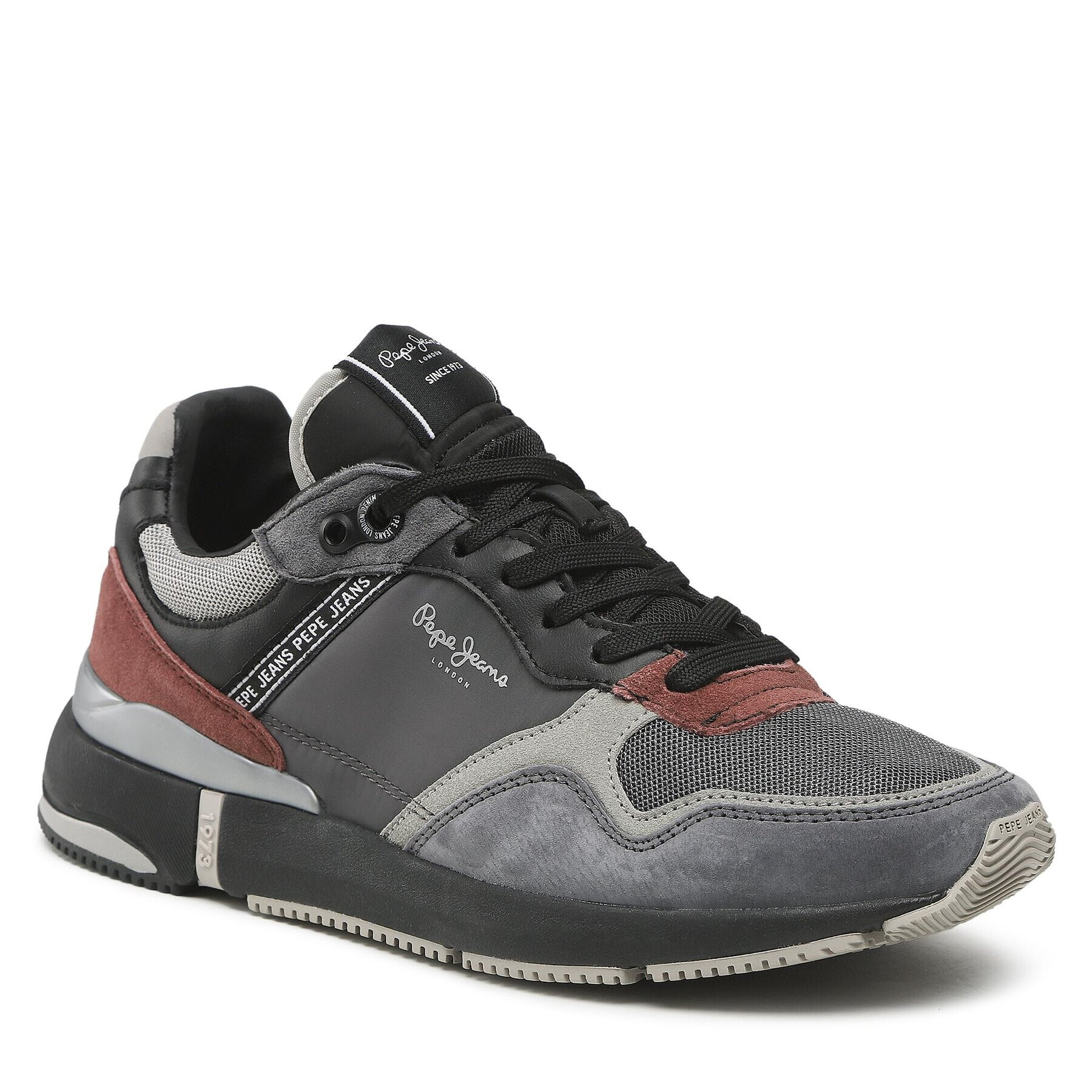 Pepe Jeans Сникърси London Pro Urban PMS30863 Сив - Pepit.bg