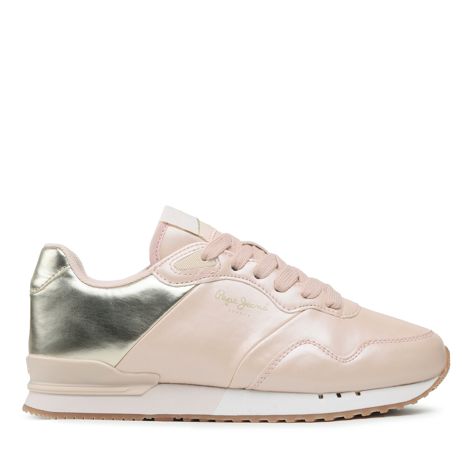 Pepe Jeans Сникърси London W Part PLS31465 Розов - Pepit.bg