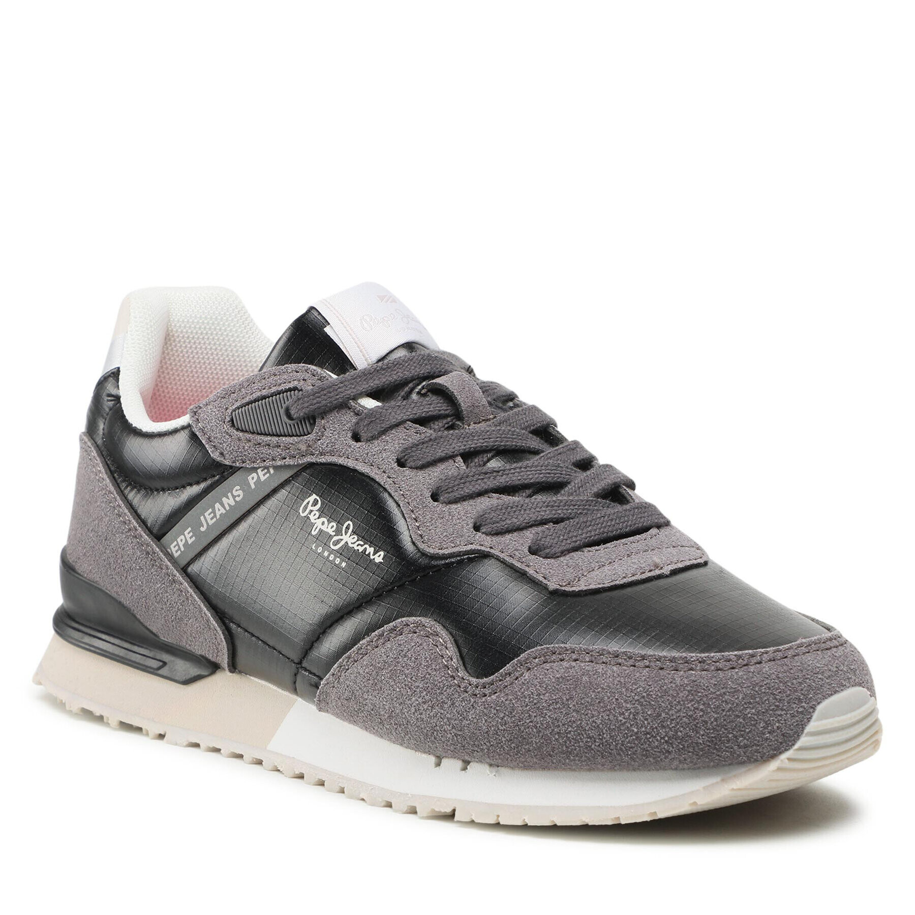 Pepe Jeans Сникърси London W Soft PLS31315 Черен - Pepit.bg