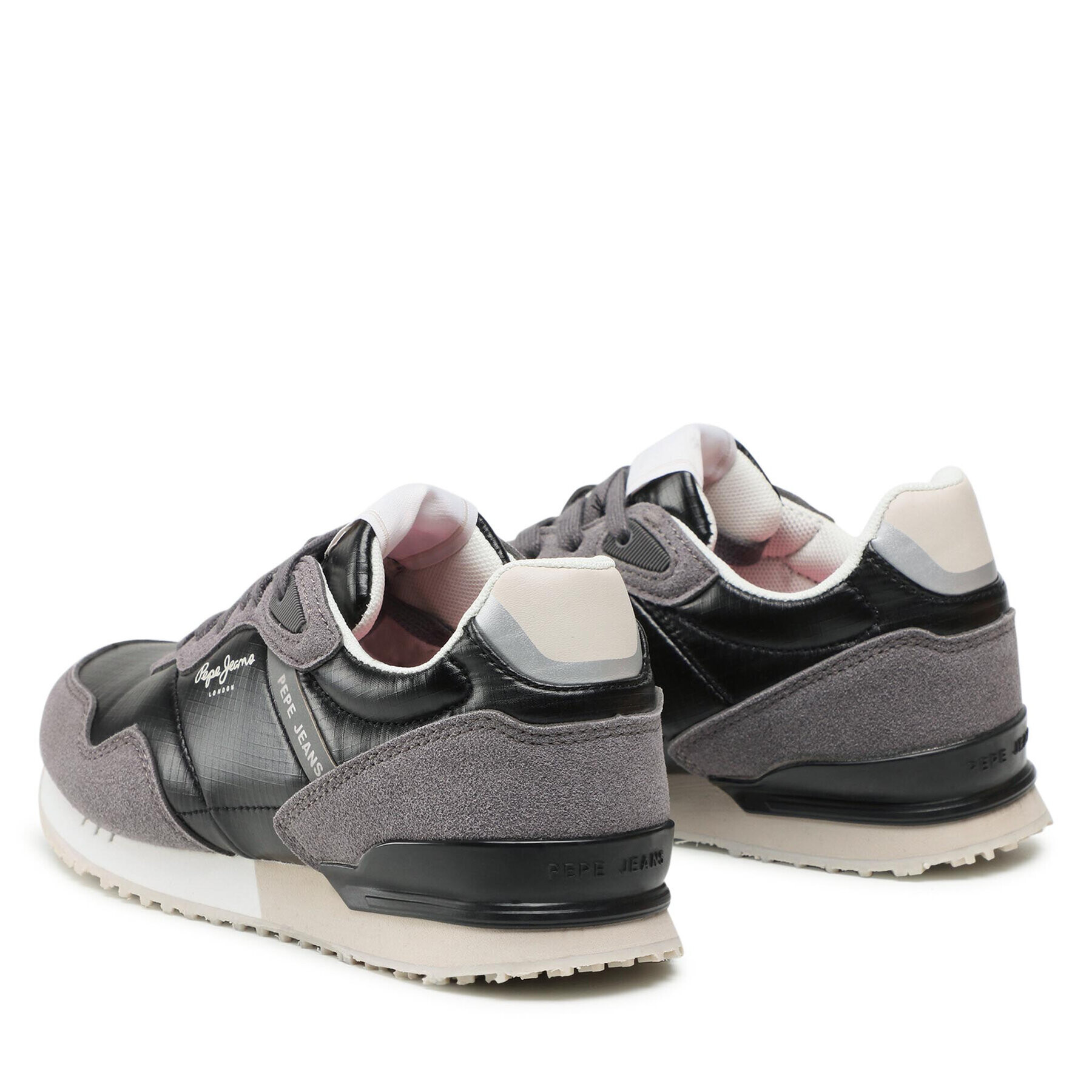 Pepe Jeans Сникърси London W Soft PLS31315 Черен - Pepit.bg