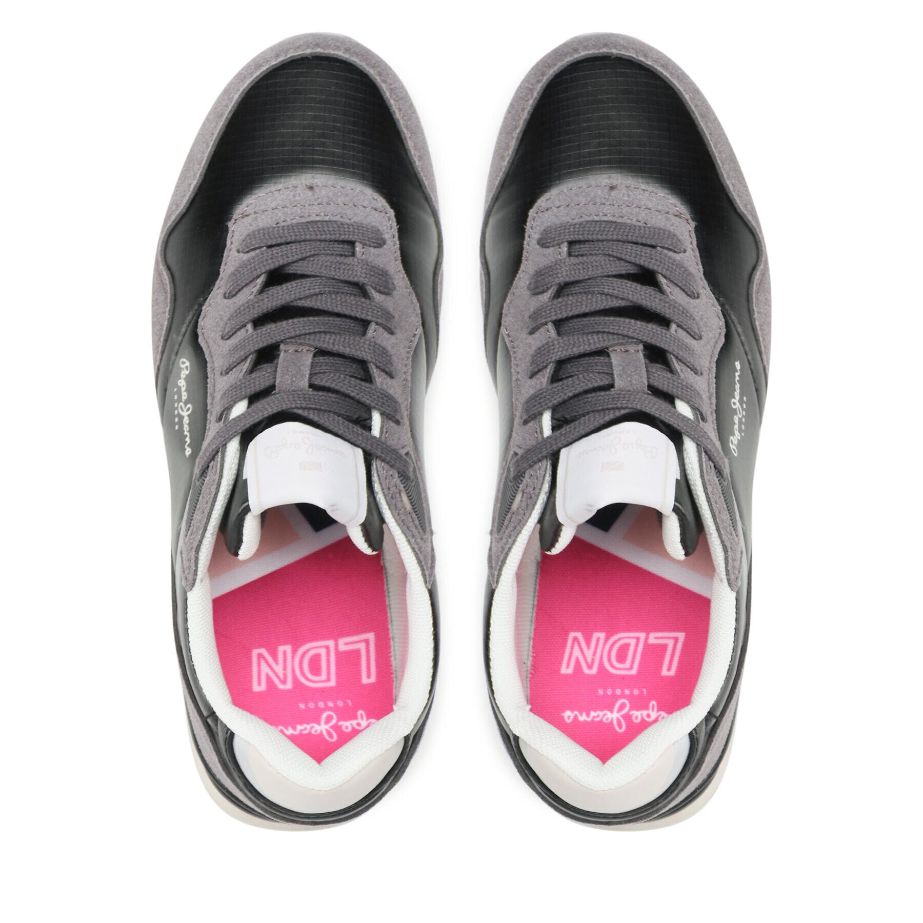 Pepe Jeans Сникърси London W Soft PLS31315 Черен - Pepit.bg
