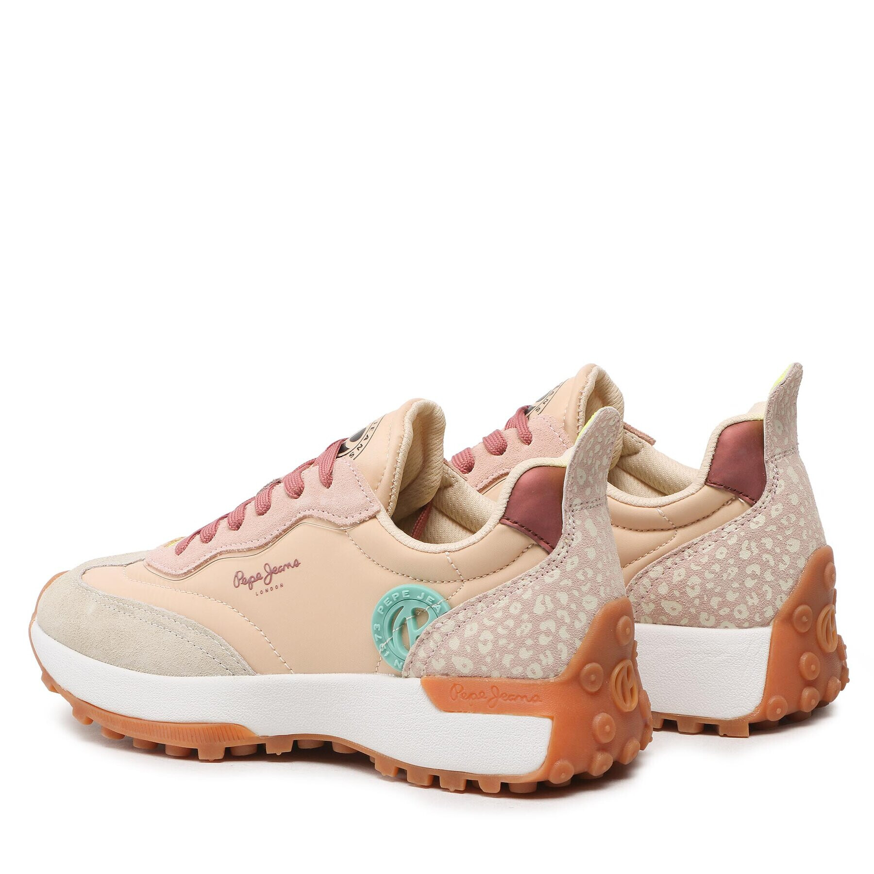 Pepe Jeans Сникърси Lucky Leo PLS31486 Розов - Pepit.bg