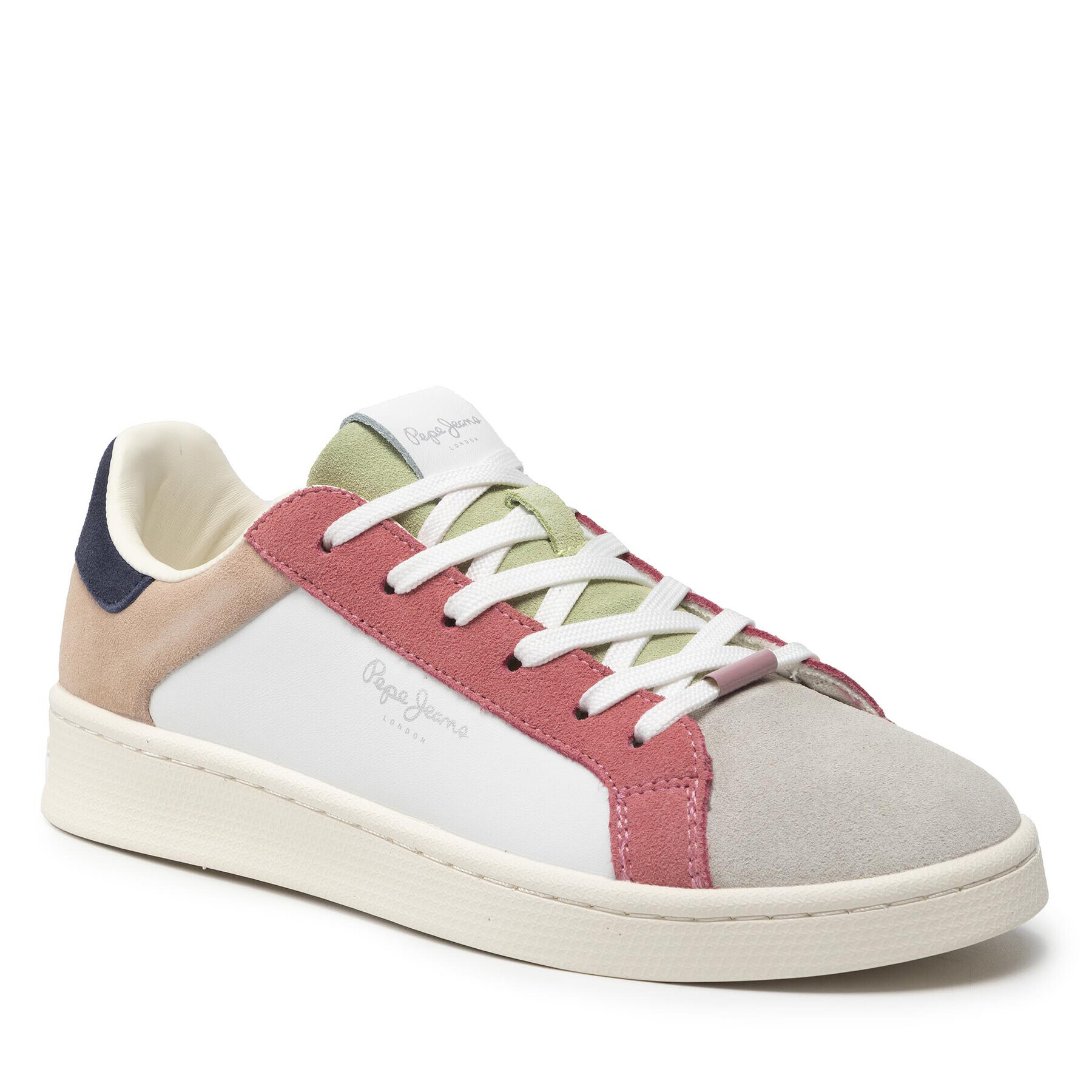 Pepe Jeans Сникърси Milton Basic PLS31304 Бял - Pepit.bg