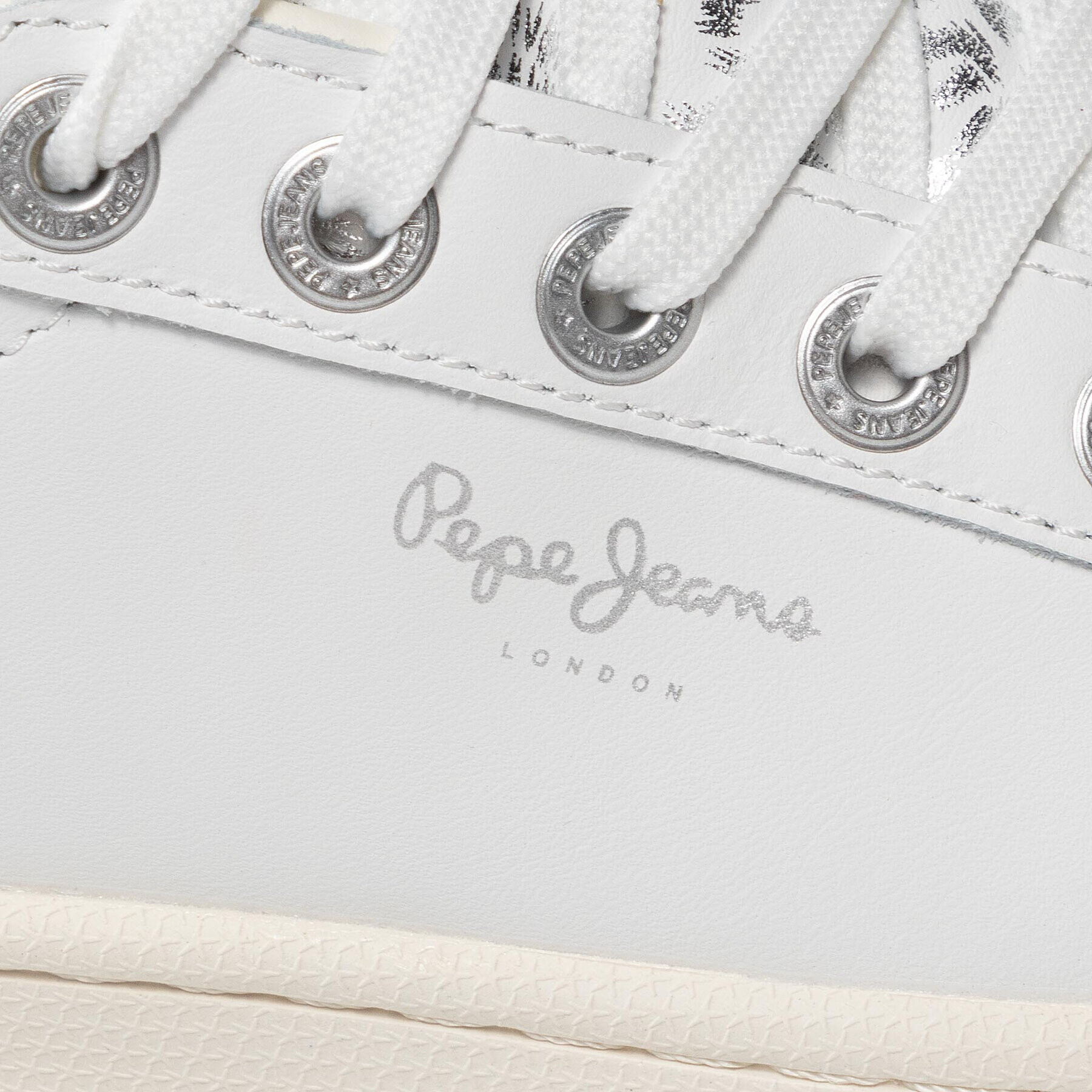 Pepe Jeans Сникърси Milton Bass PLS31252 Бял - Pepit.bg