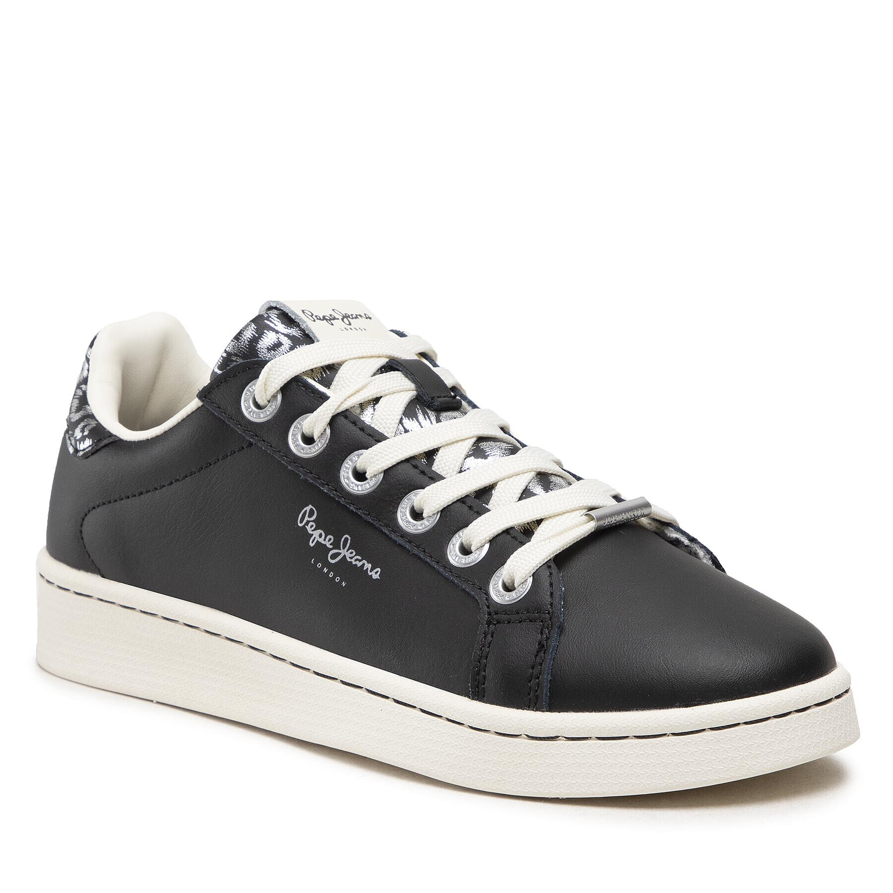 Pepe Jeans Сникърси Milton Bass PLS31252 Черен - Pepit.bg