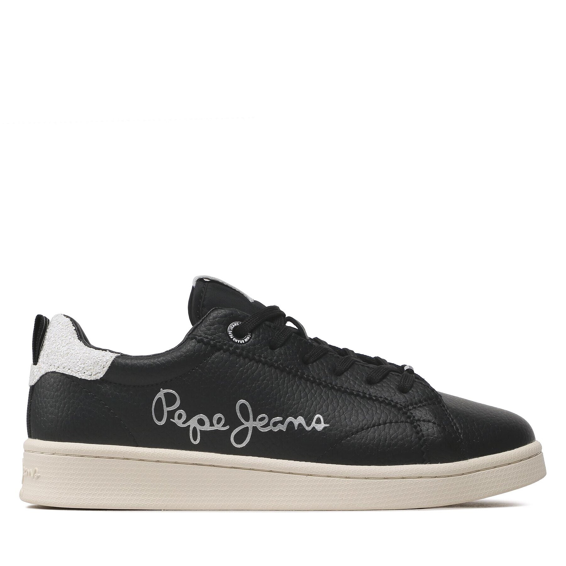 Pepe Jeans Сникърси Milton Essential PLS31371 Черен - Pepit.bg