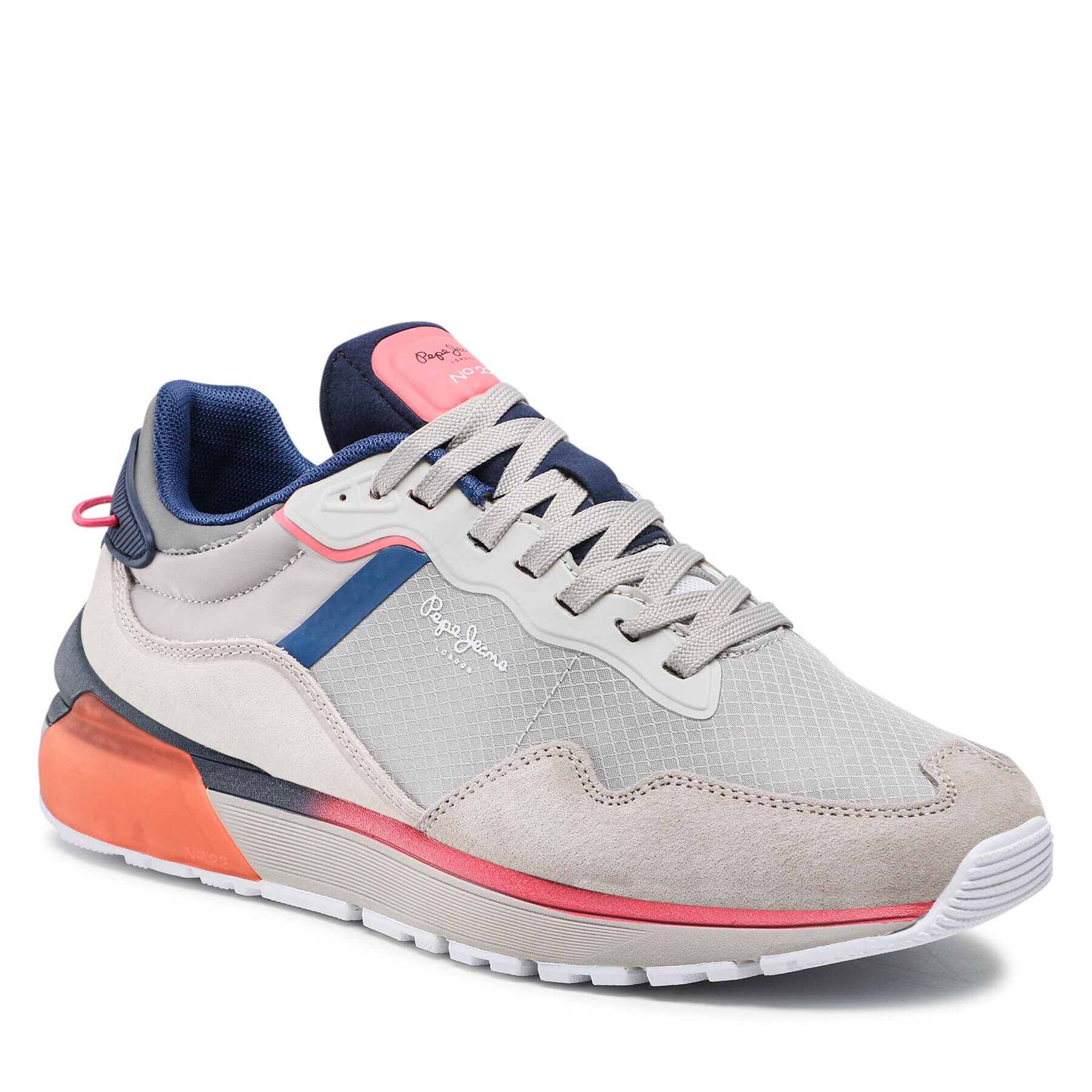 Pepe Jeans Сникърси N22 Spring Man PMS30833 Сив - Pepit.bg