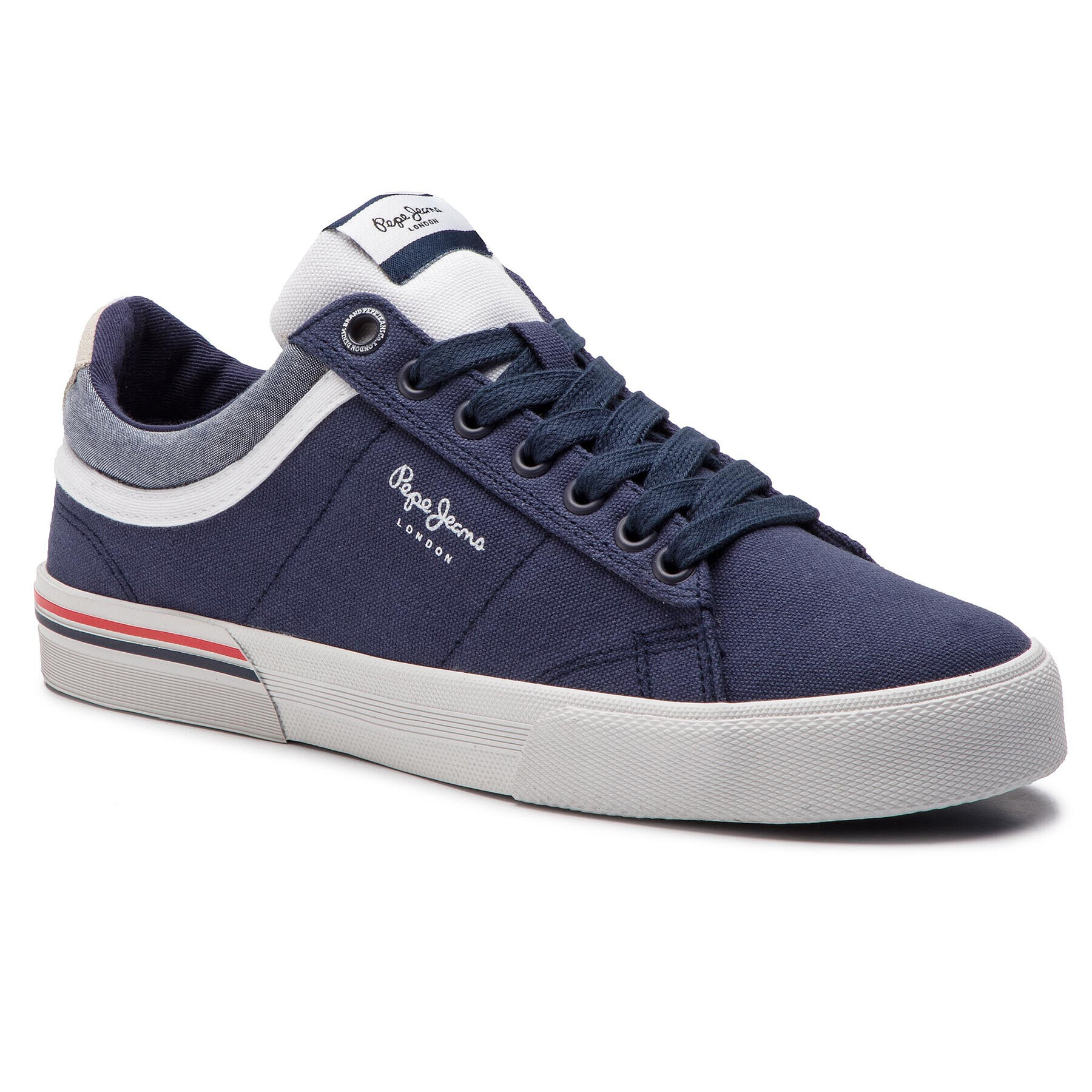 Pepe Jeans Сникърси North Court PMS30530 Тъмносин - Pepit.bg