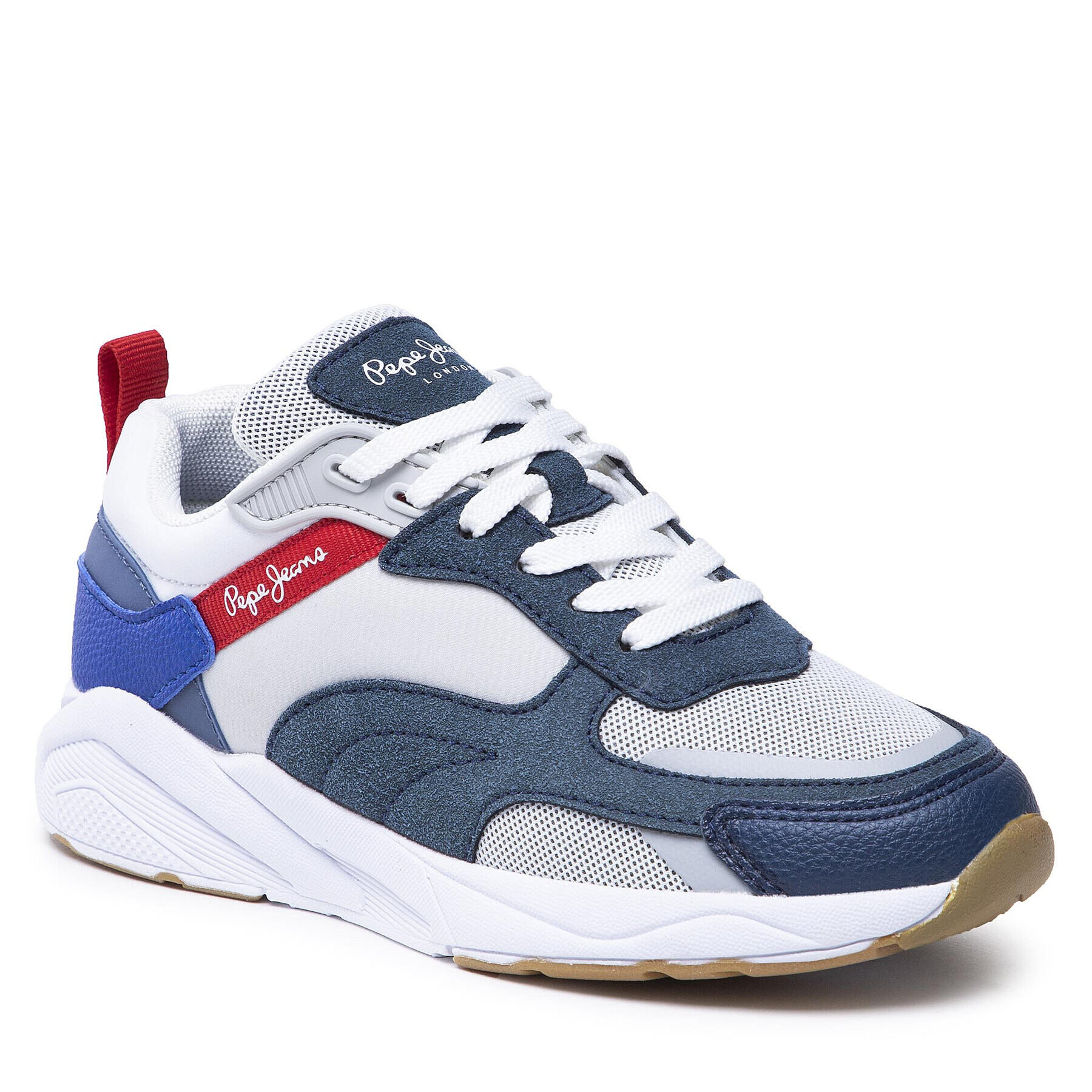 Pepe Jeans Сникърси Orbital 2.0 Boys PBS30481 Сив - Pepit.bg