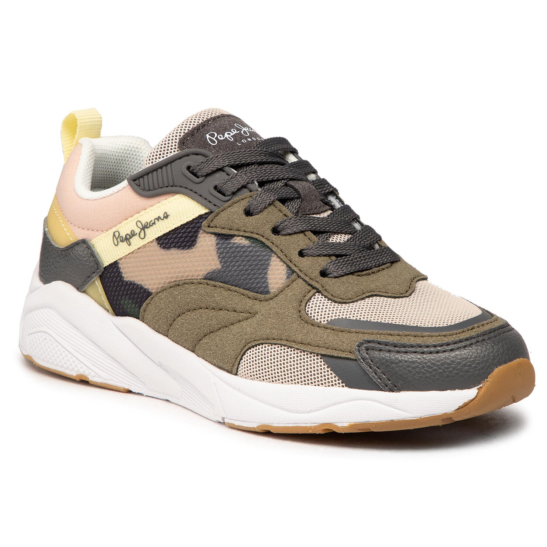Pepe Jeans Сникърси Orbital 2.0 Camo PBS30482 Зелен - Pepit.bg