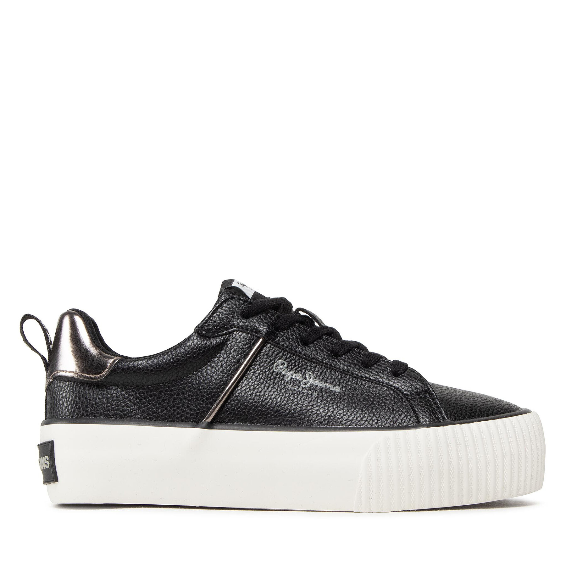 Pepe Jeans Сникърси Ottis W Cool PLS31411 Черен - Pepit.bg