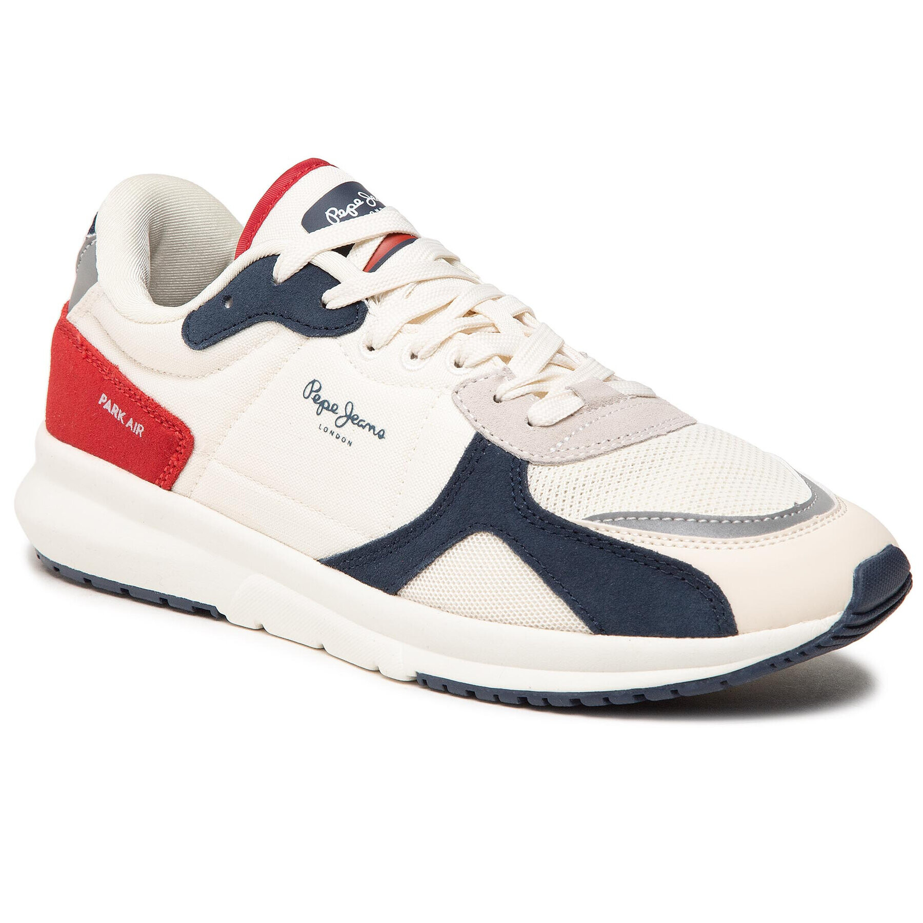 Pepe Jeans Сникърси Park Air 0.2 PMS30737 Бял - Pepit.bg