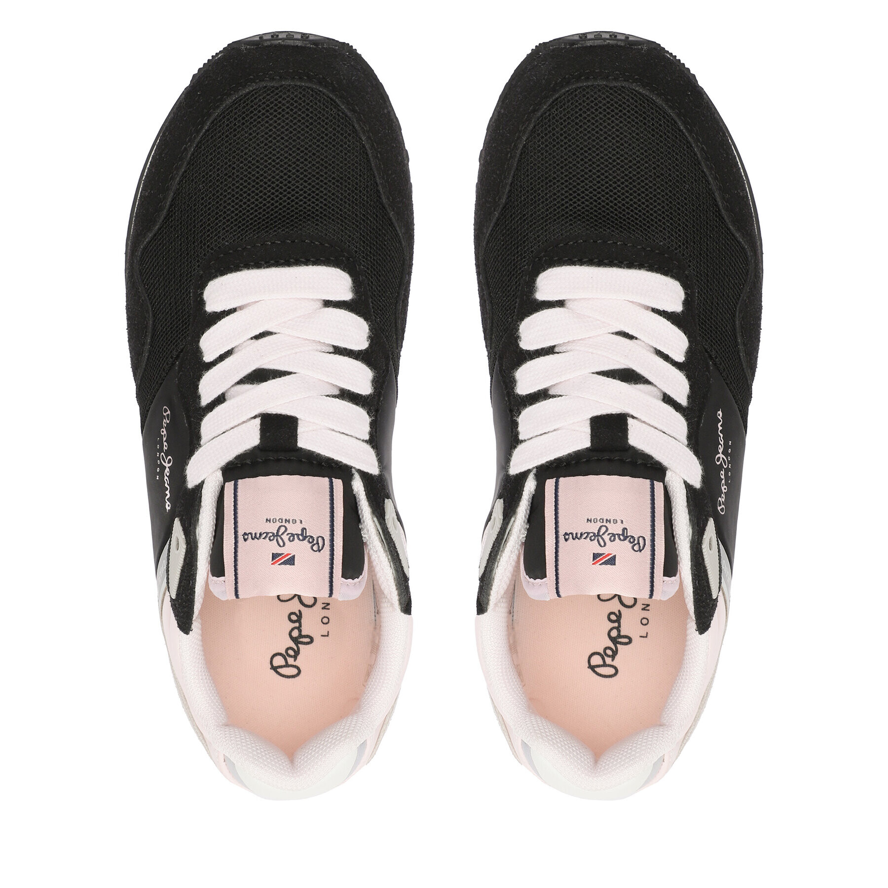 Pepe Jeans Сникърси PGS30585 Черен - Pepit.bg