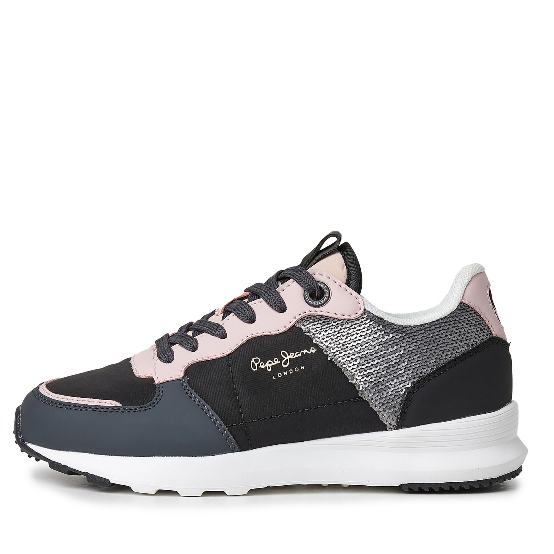 Pepe Jeans Сникърси PGS30591 Черен - Pepit.bg